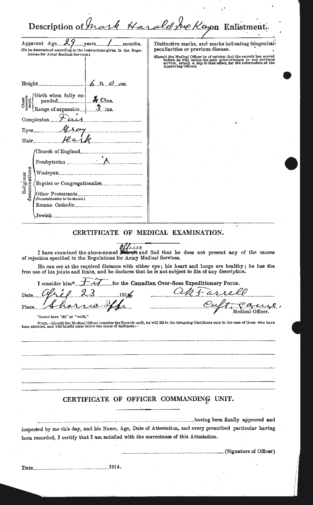 Personnel Records of the First World War - CEF 527171b