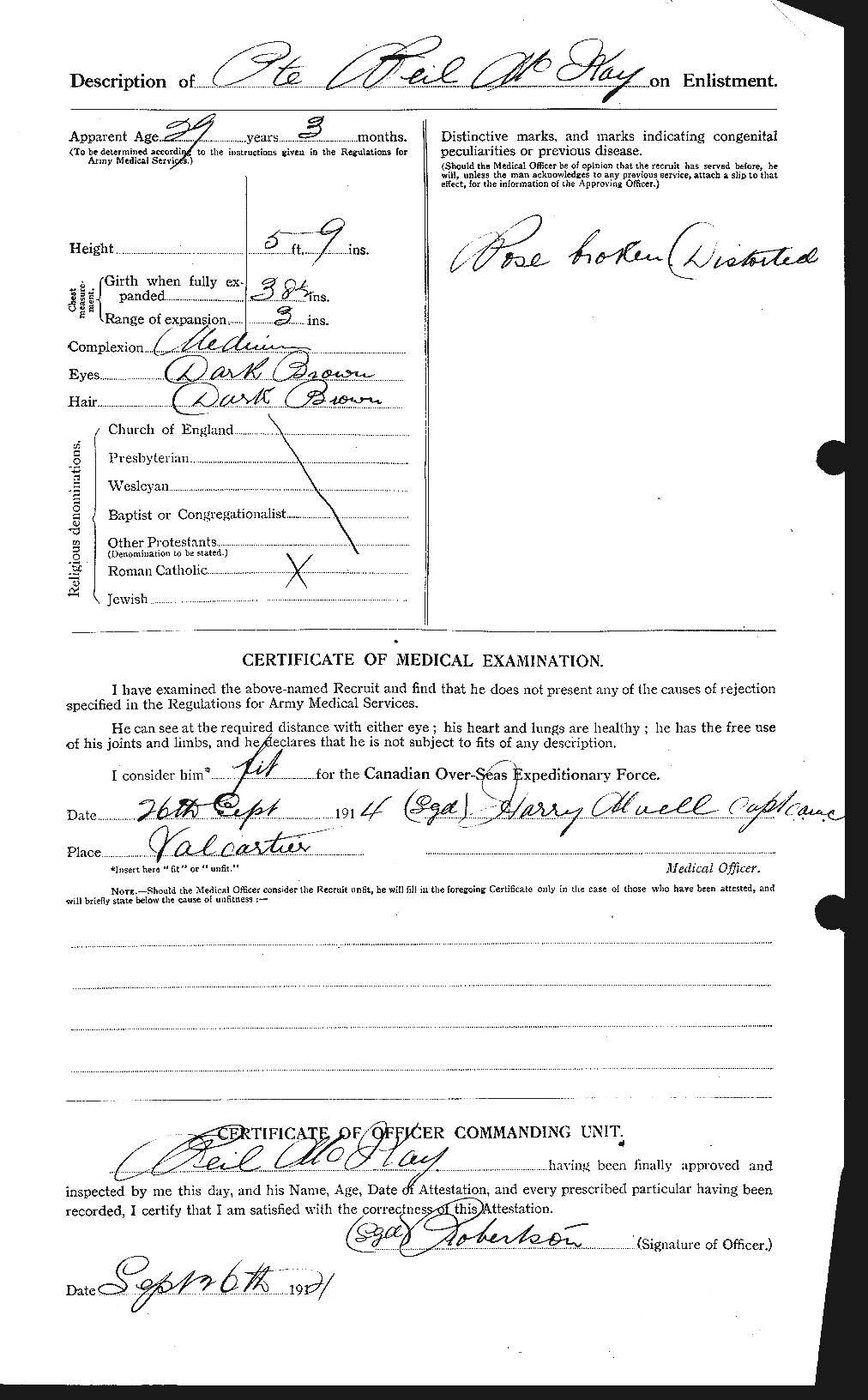 Personnel Records of the First World War - CEF 527204b