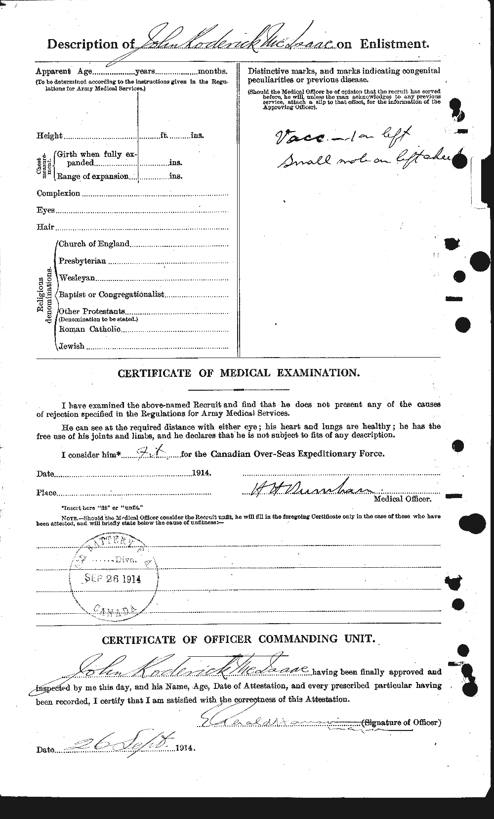 Personnel Records of the First World War - CEF 527756b