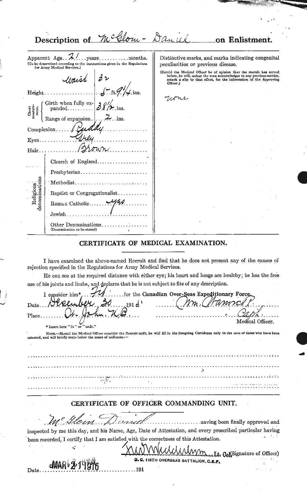 Personnel Records of the First World War - CEF 528448b