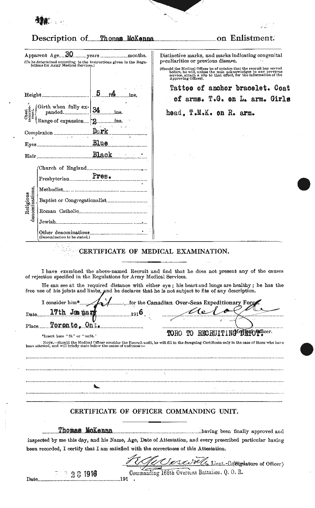 Personnel Records of the First World War - CEF 528663b