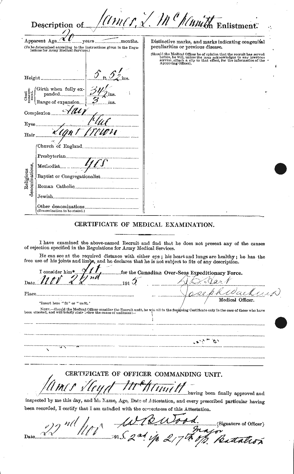 Personnel Records of the First World War - CEF 528712b