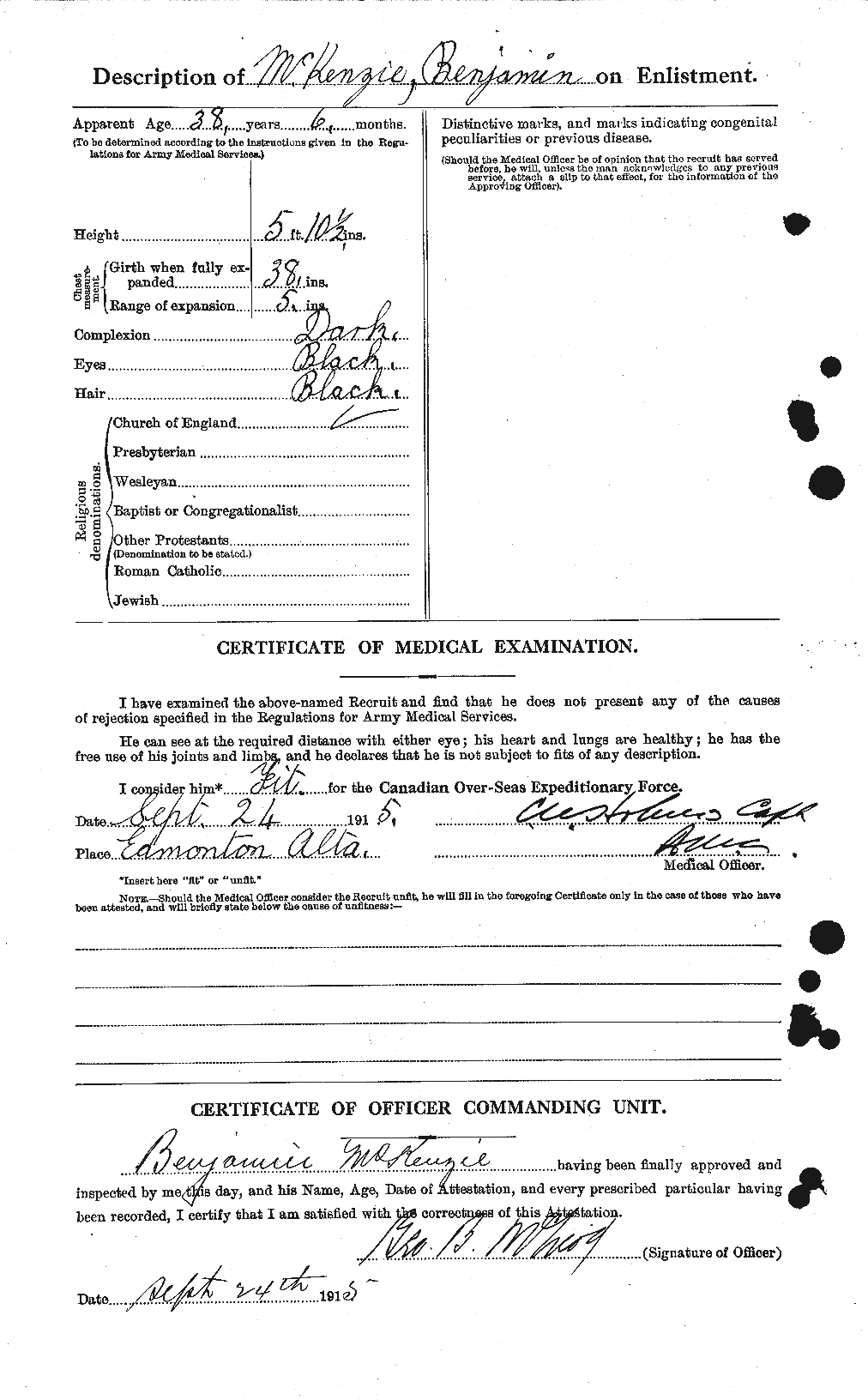 Personnel Records of the First World War - CEF 528895b