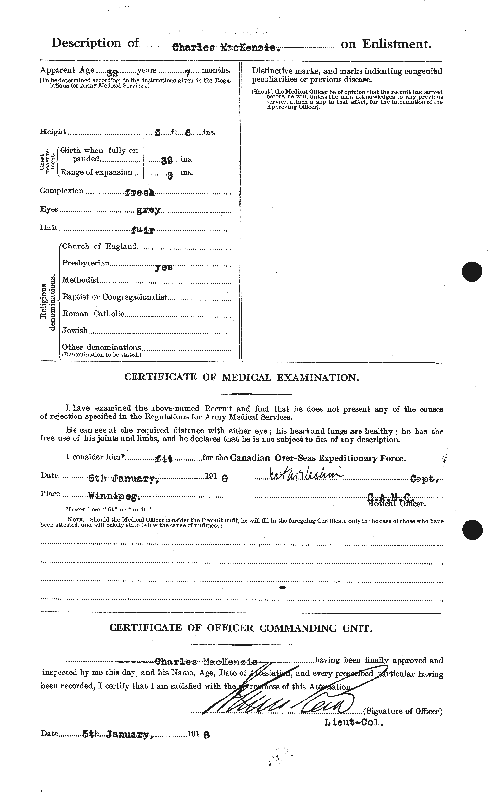 Personnel Records of the First World War - CEF 528916b