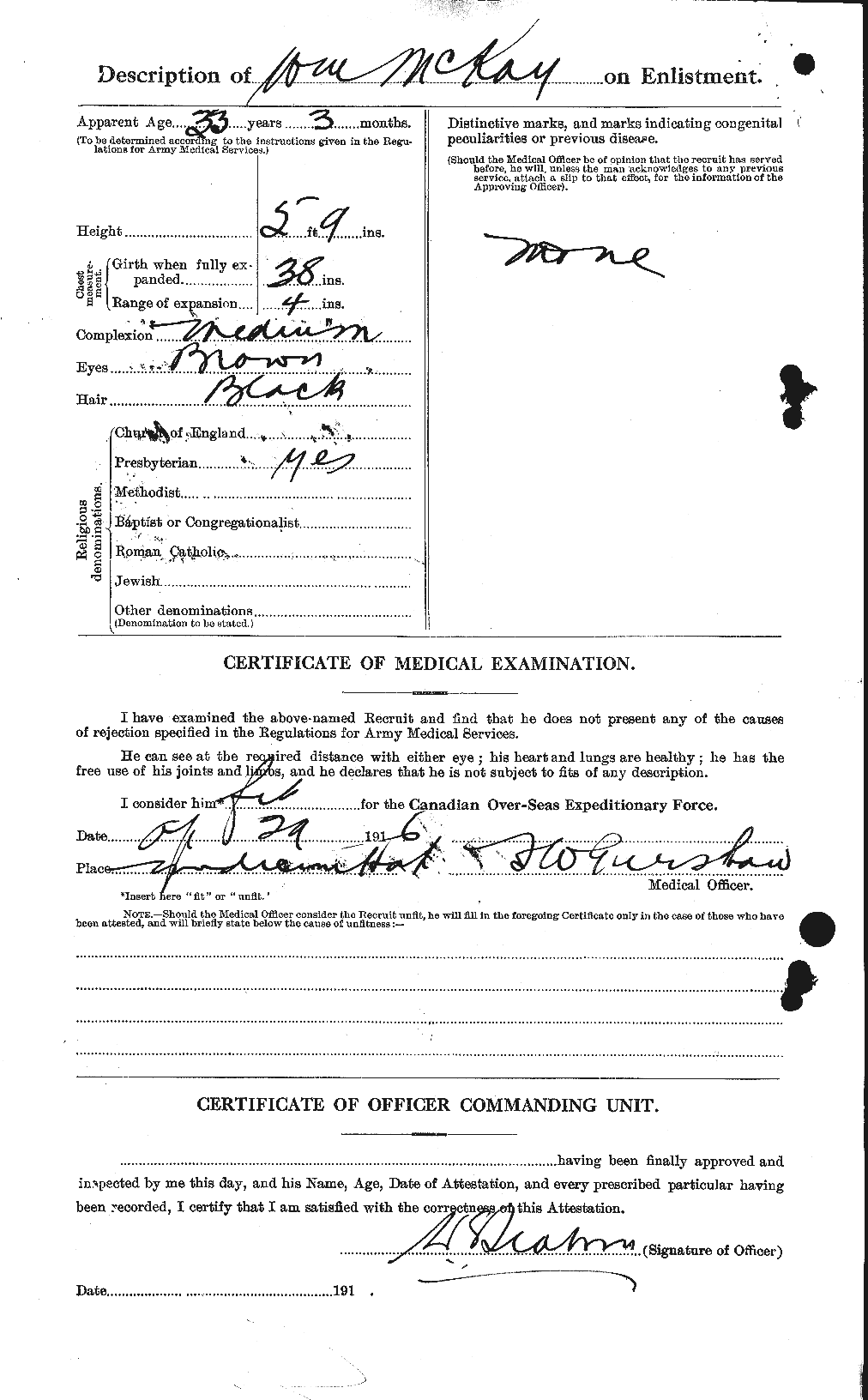 Personnel Records of the First World War - CEF 530224b