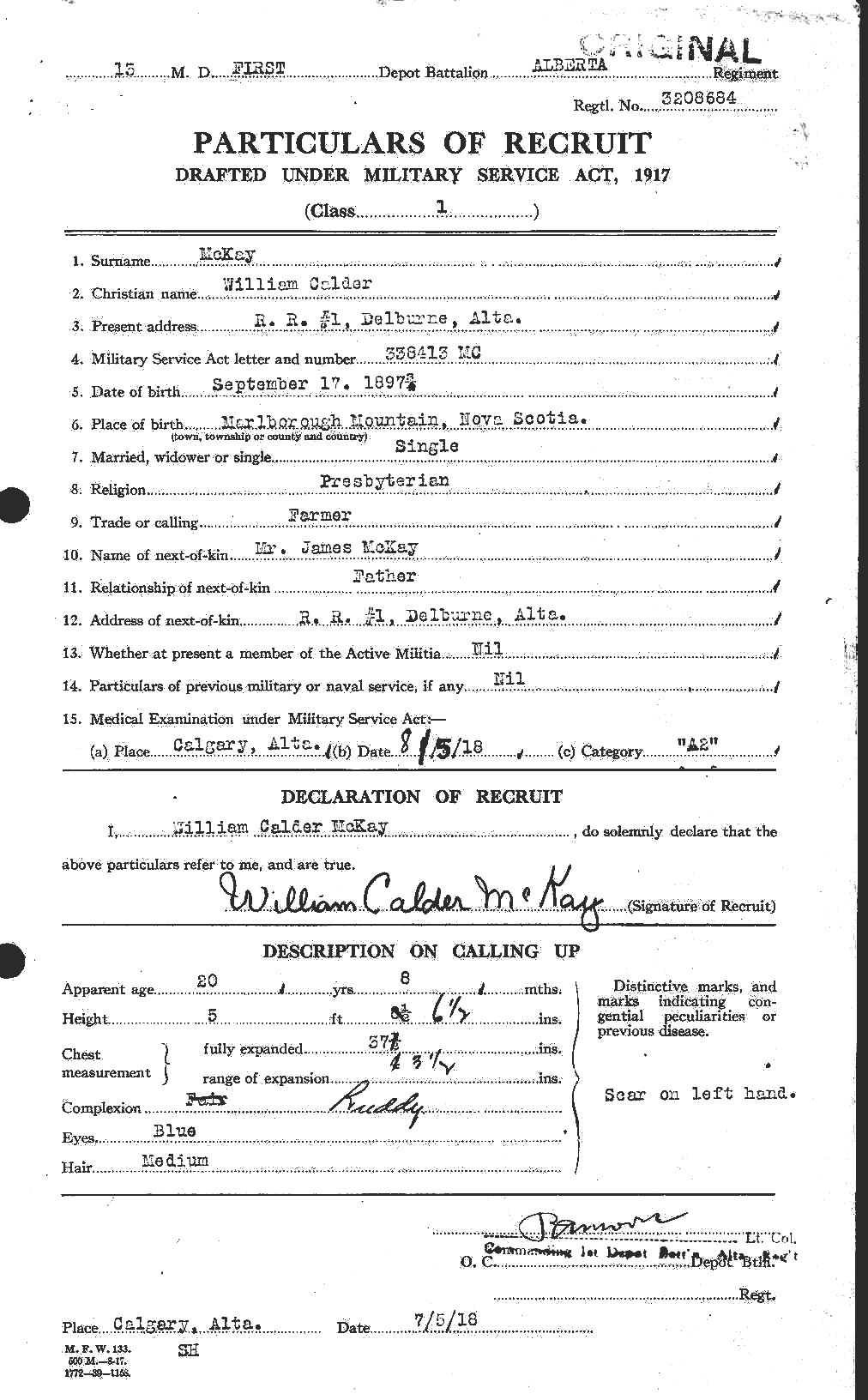 Personnel Records of the First World War - CEF 530268a