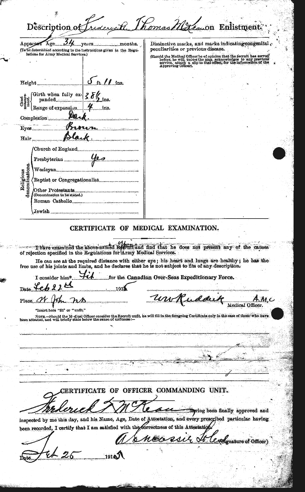 Personnel Records of the First World War - CEF 530359b