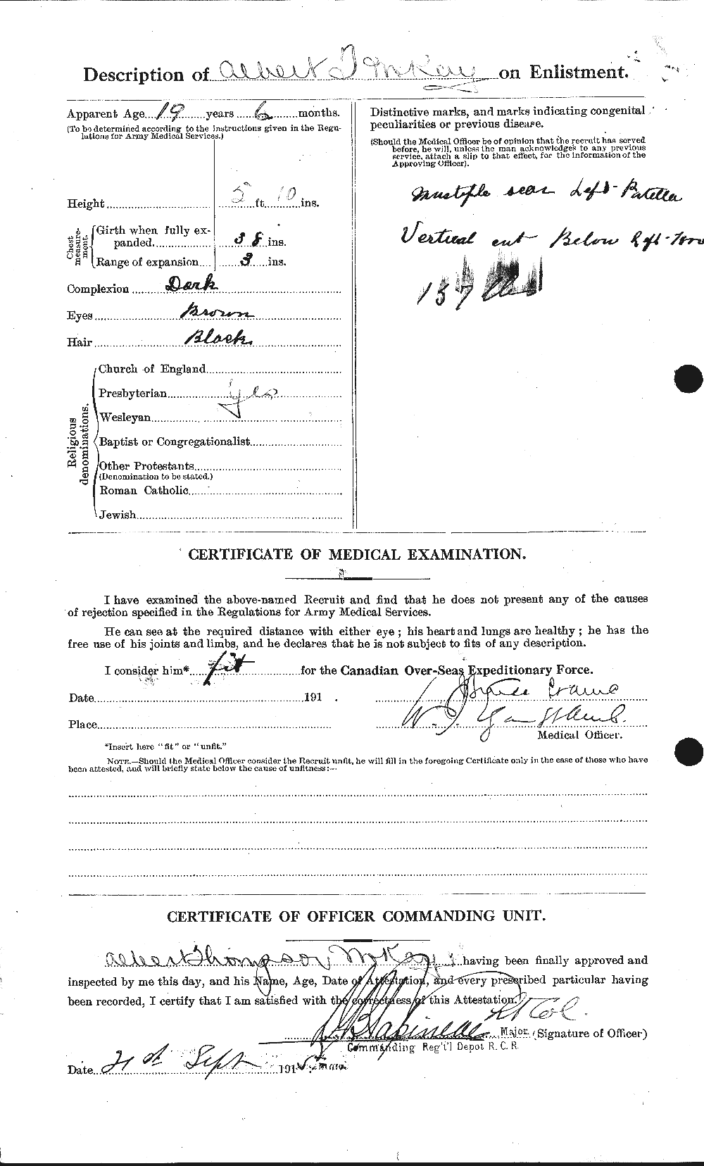 Personnel Records of the First World War - CEF 530888b