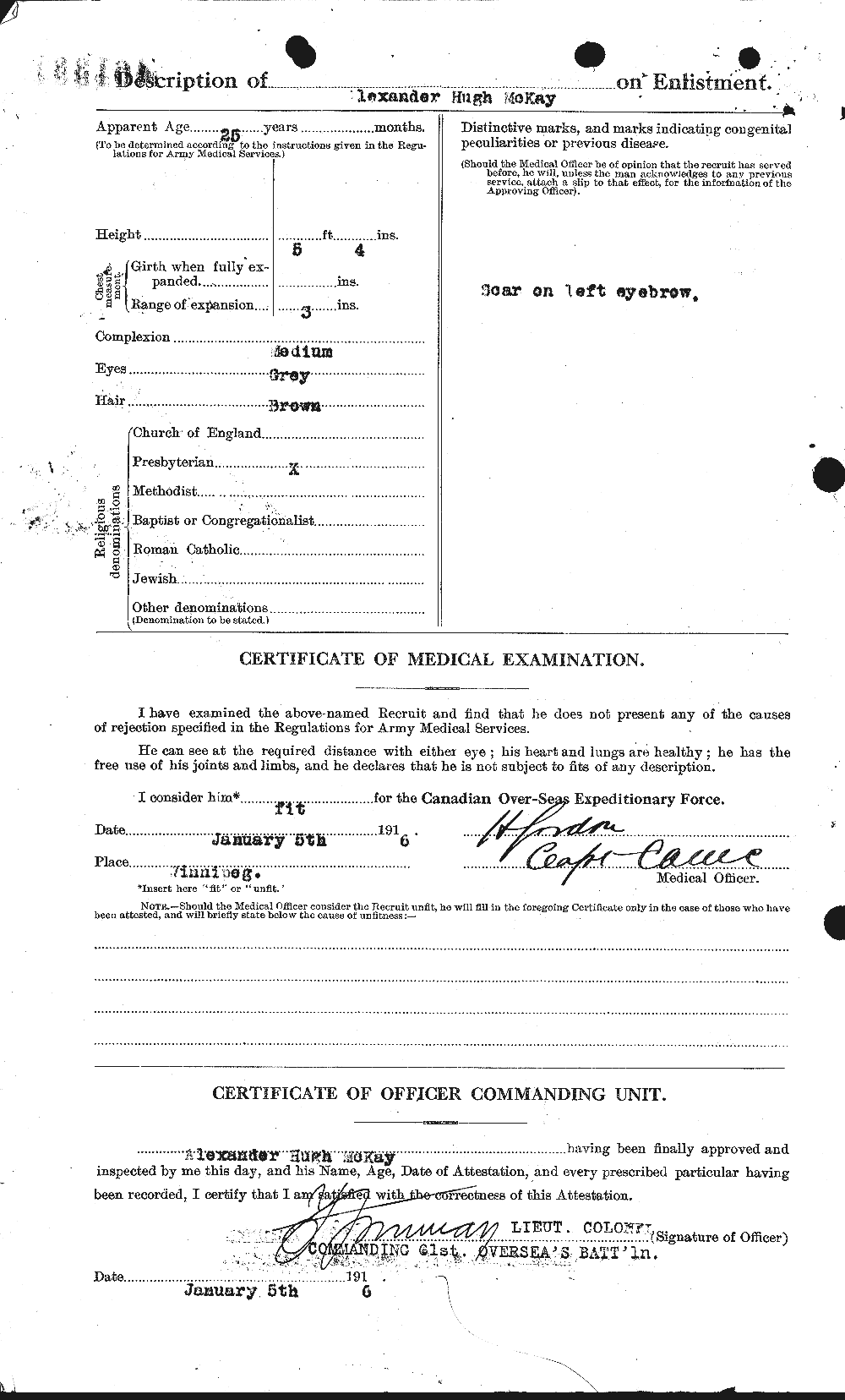 Personnel Records of the First World War - CEF 530941b