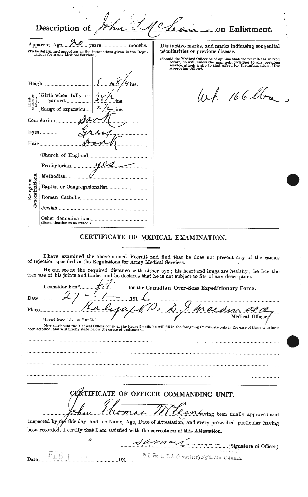 Personnel Records of the First World War - CEF 531883b