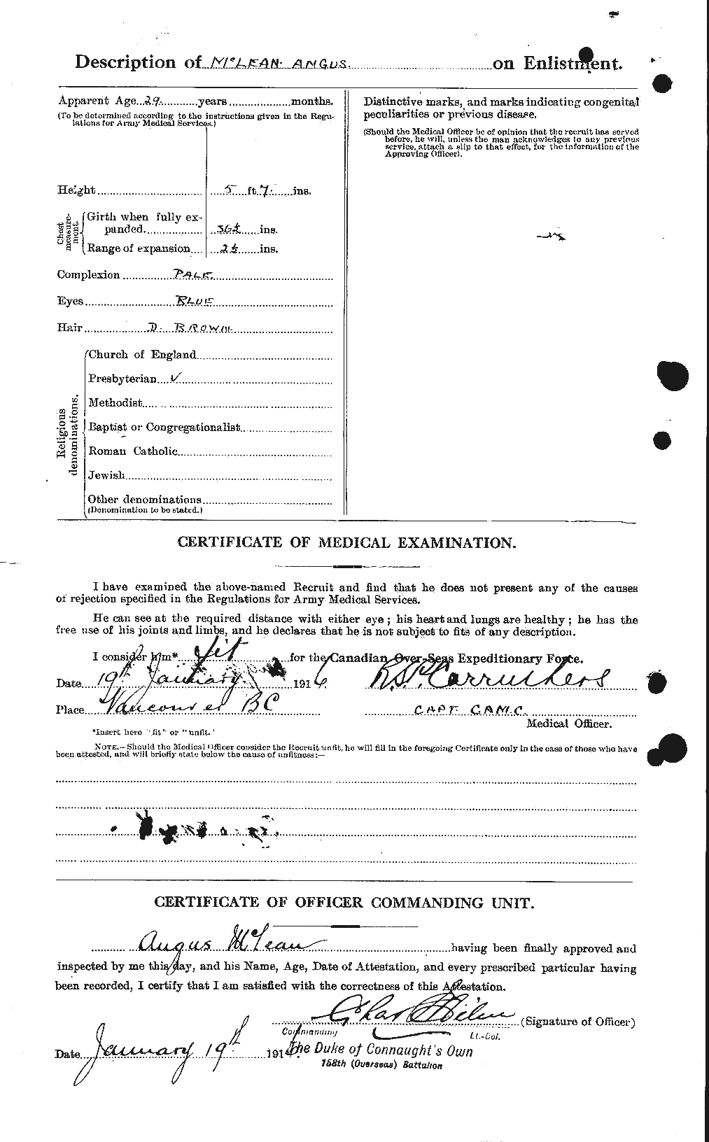 Personnel Records of the First World War - CEF 532813b