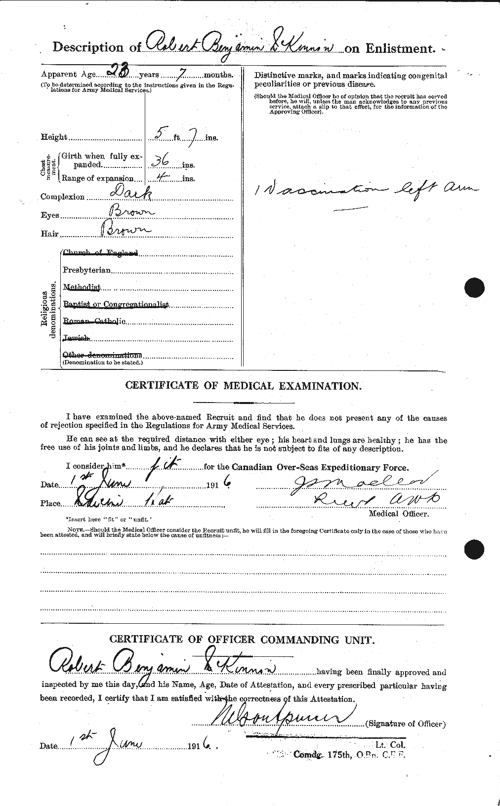 Personnel Records of the First World War - CEF 534243b