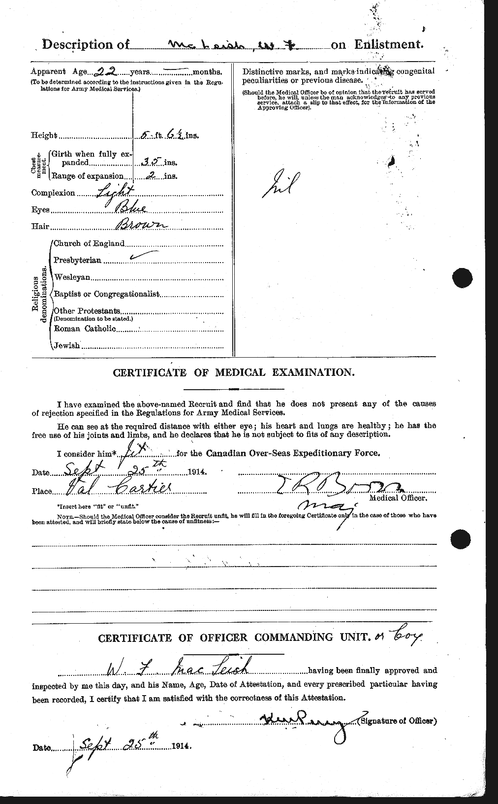 Personnel Records of the First World War - CEF 535348b