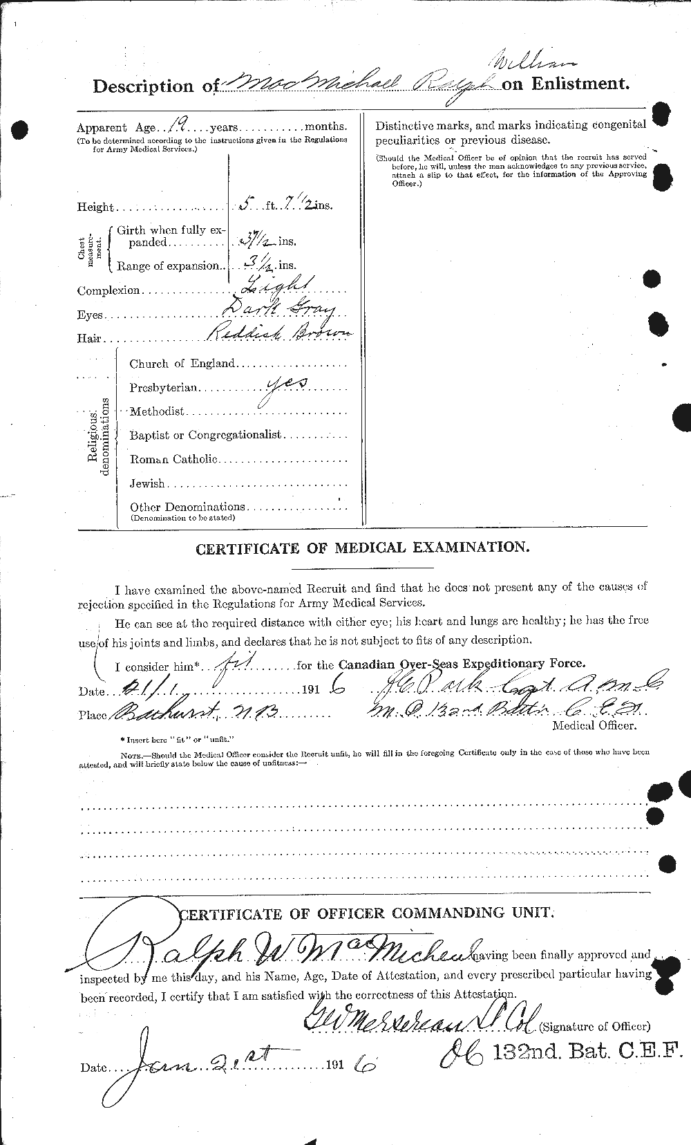 Personnel Records of the First World War - CEF 537448b