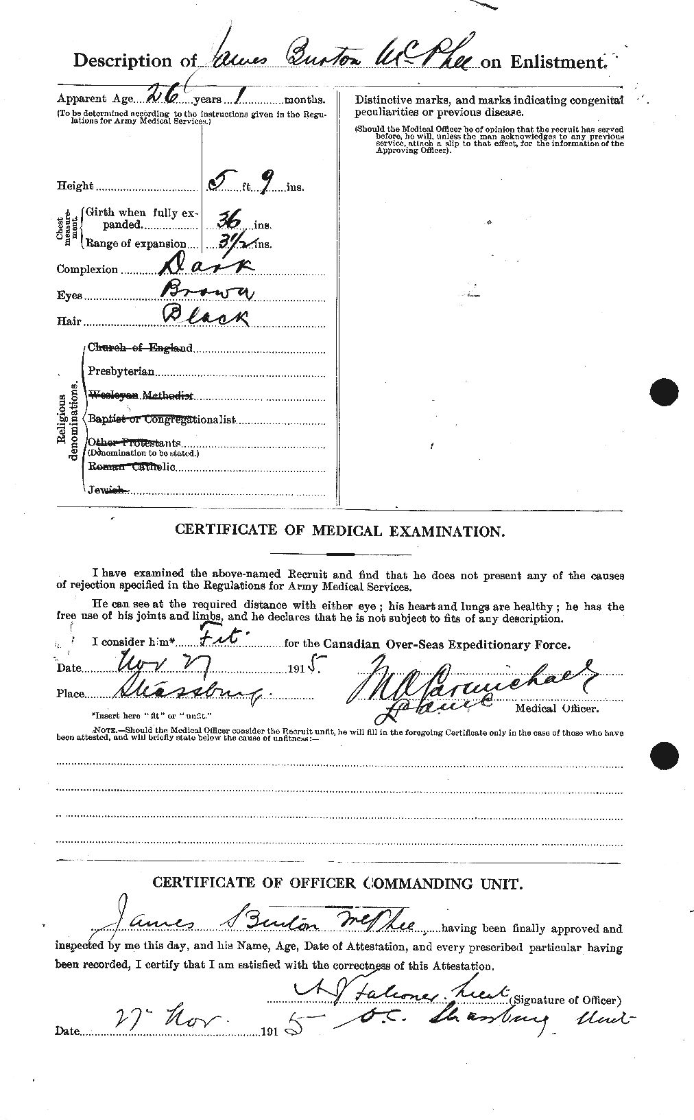 Personnel Records of the First World War - CEF 541082b