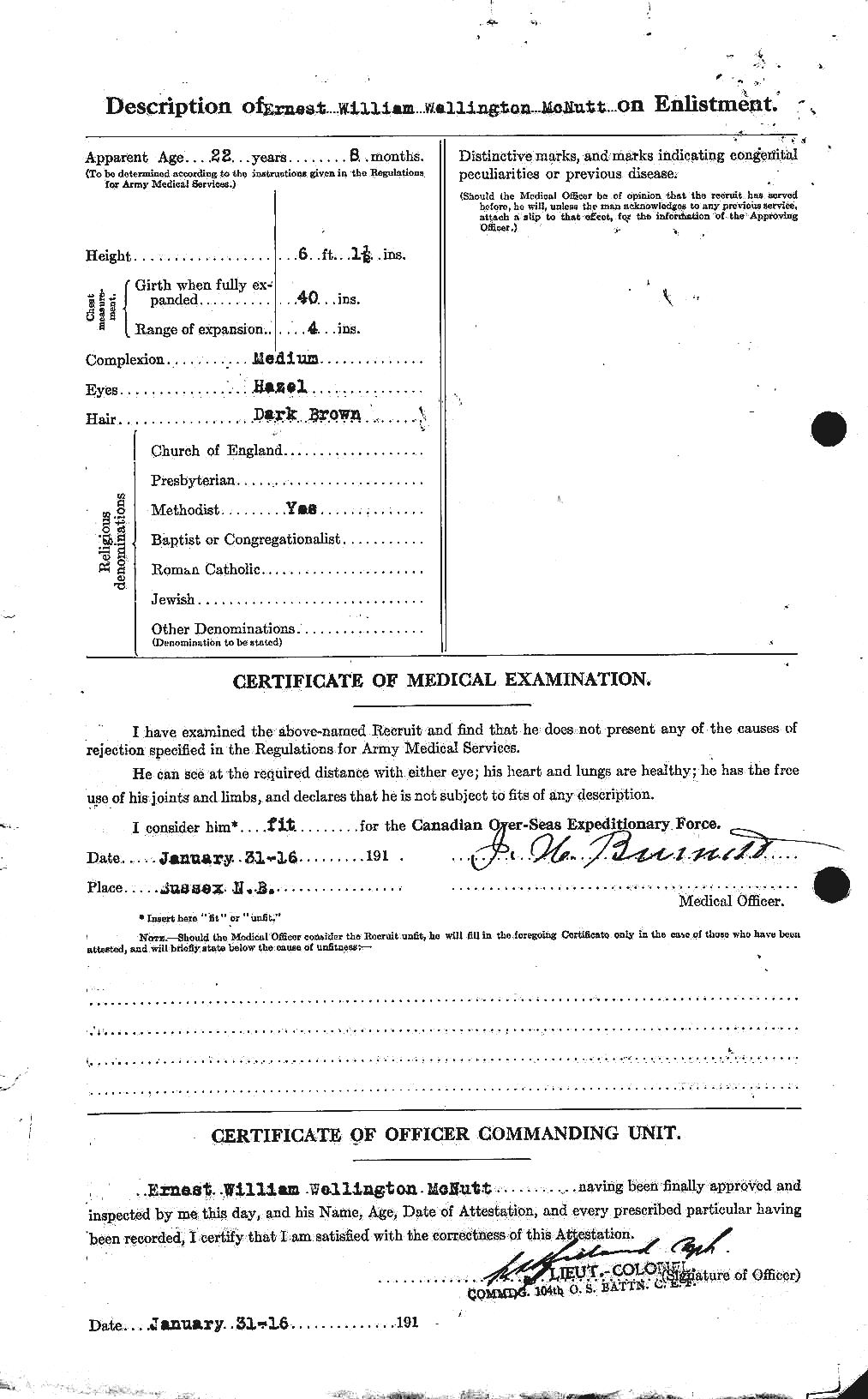 Personnel Records of the First World War - CEF 541978b