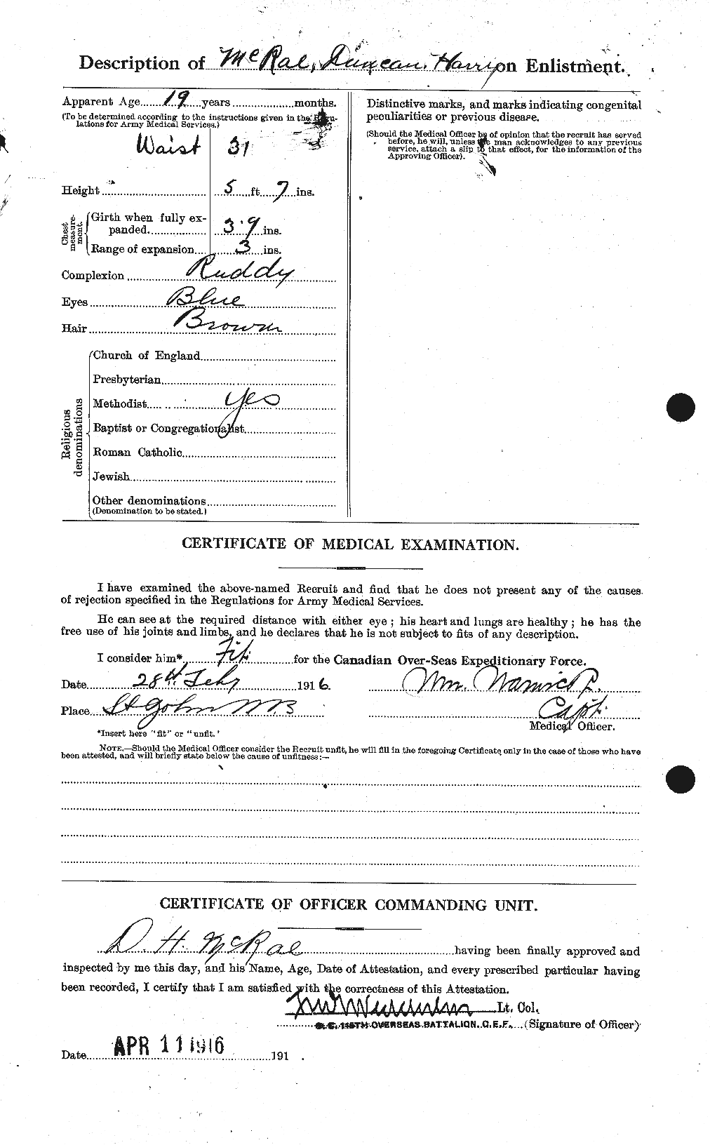 Personnel Records of the First World War - CEF 542696b