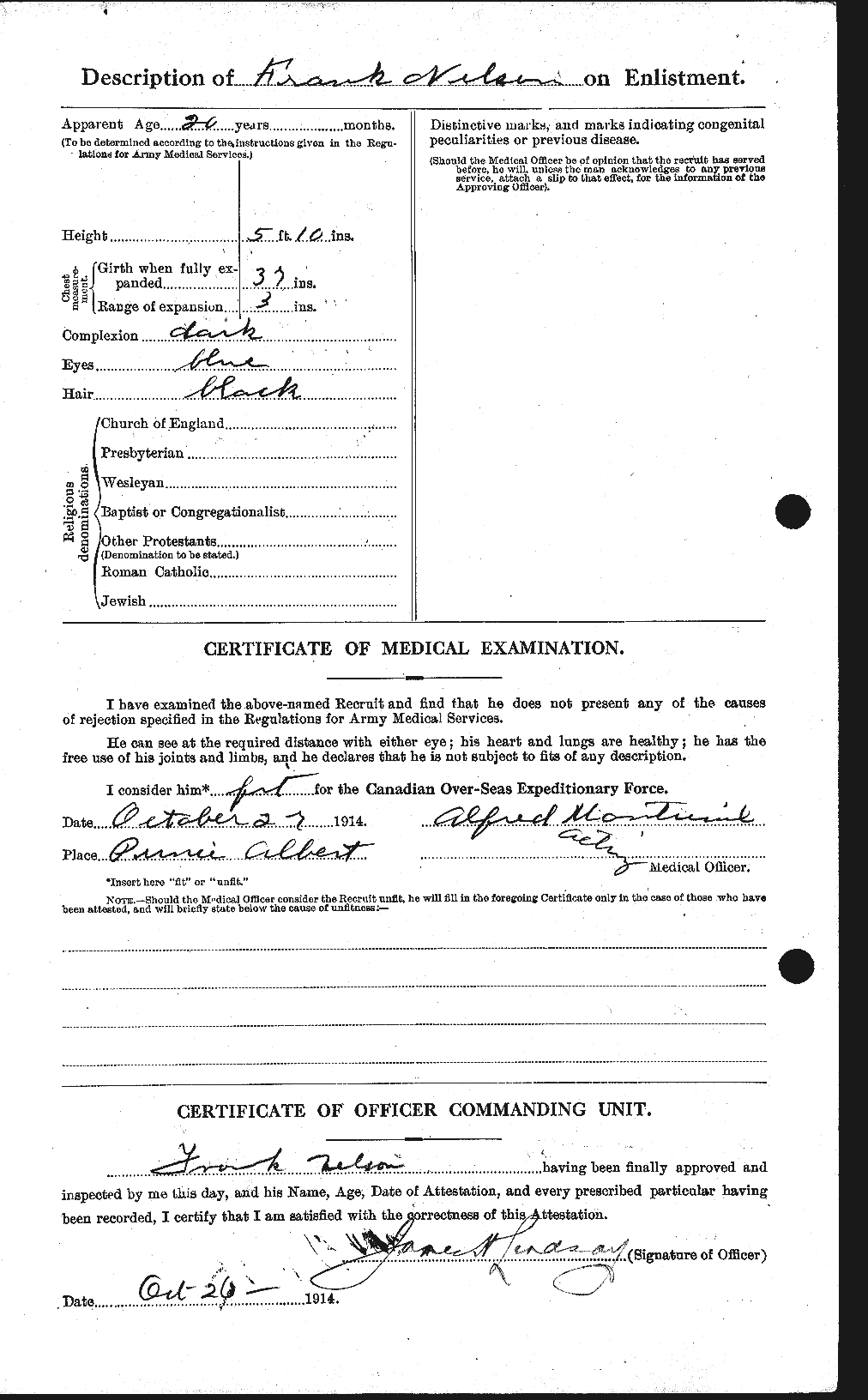 Personnel Records of the First World War - CEF 543760b