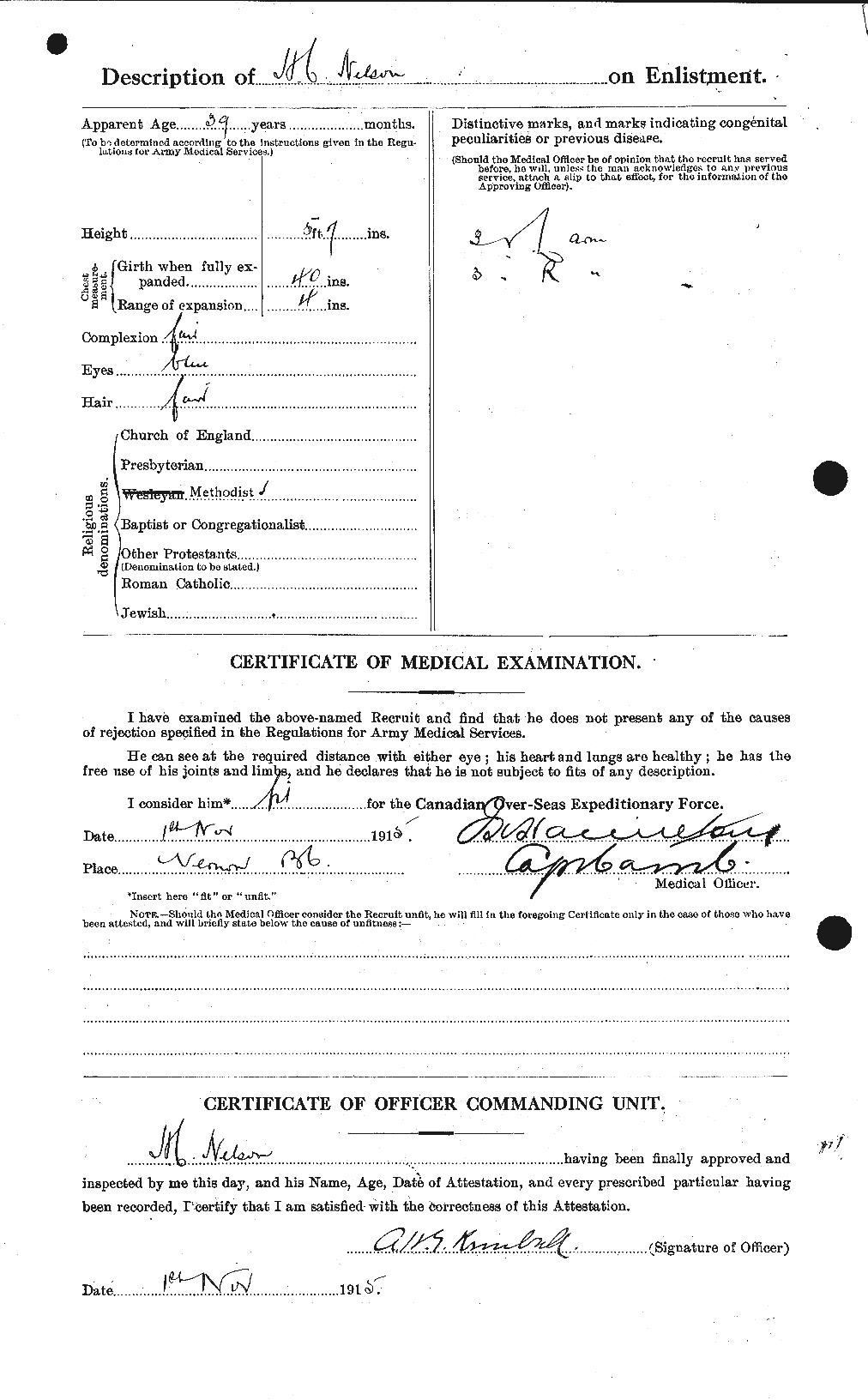 Personnel Records of the First World War - CEF 543828b