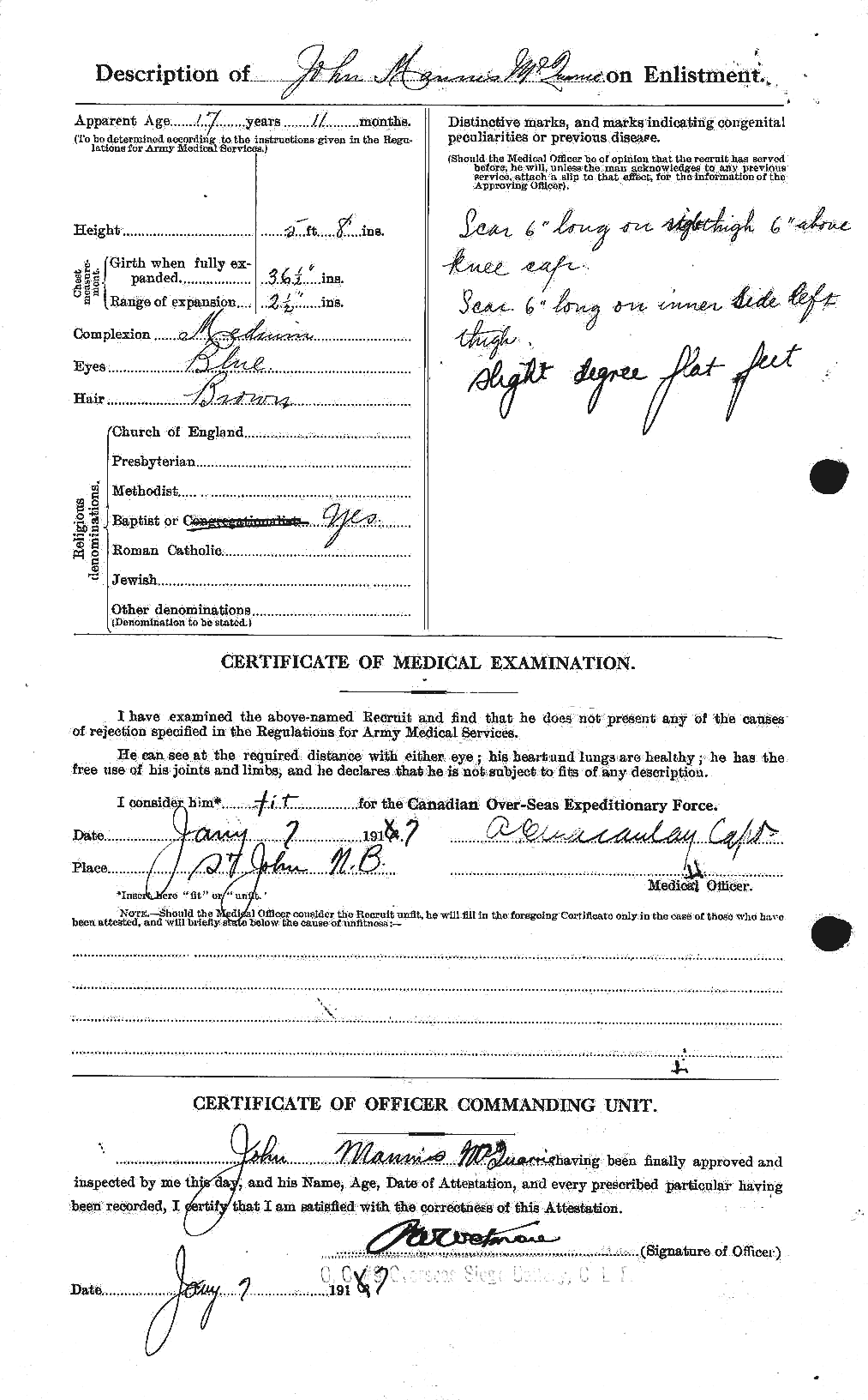 Personnel Records of the First World War - CEF 545826b