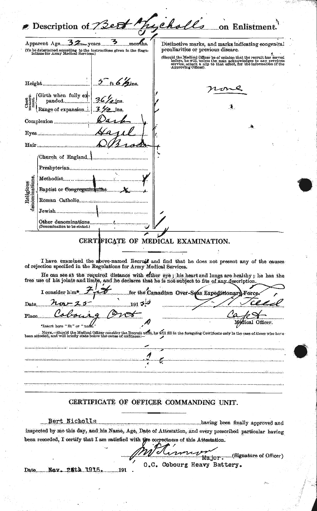 Personnel Records of the First World War - CEF 546414b