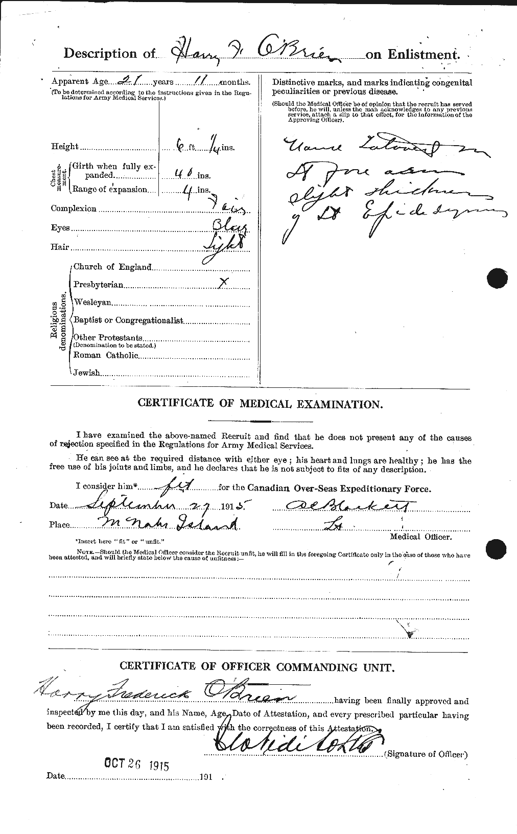 Personnel Records of the First World War - CEF 554048b
