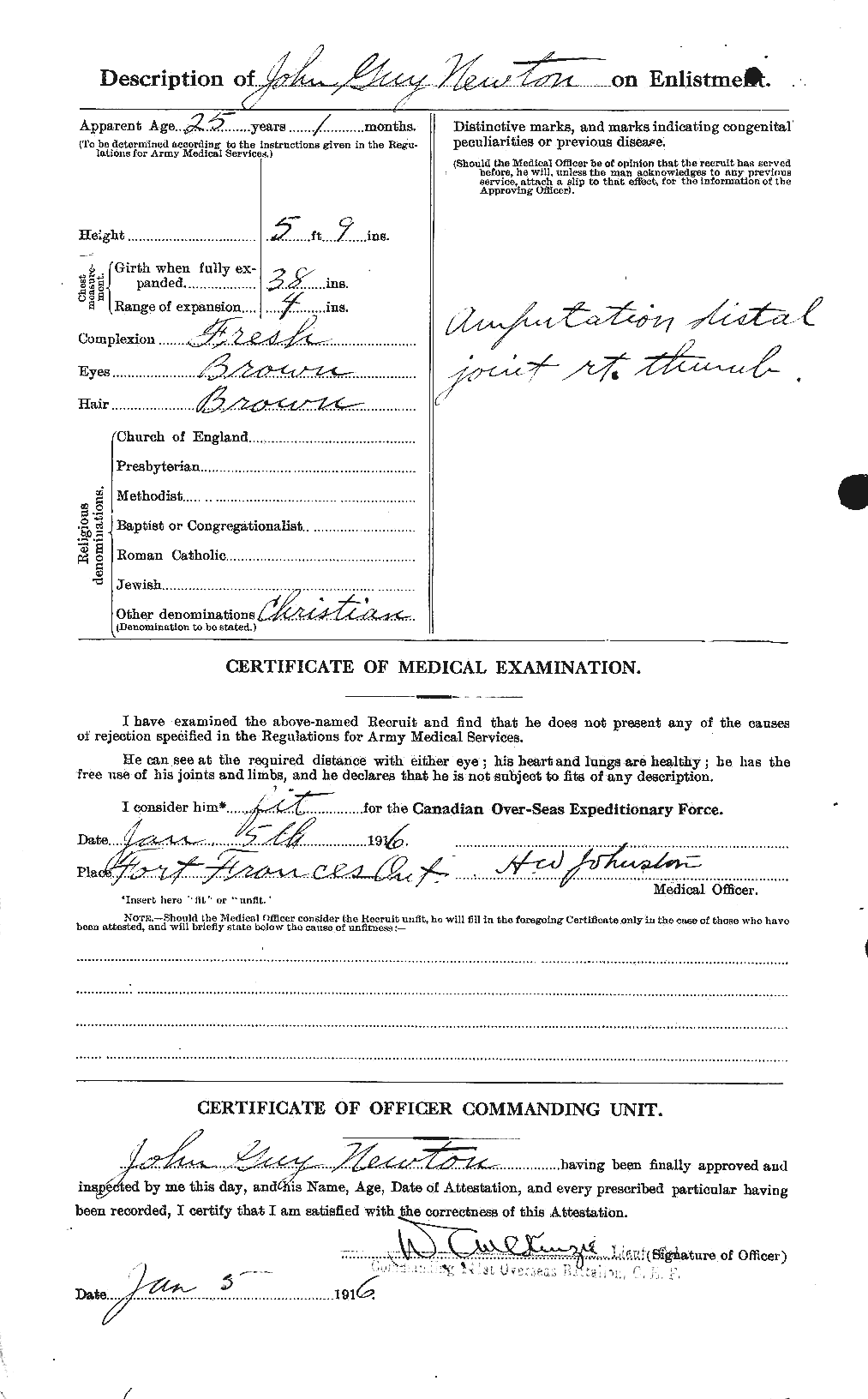 Personnel Records of the First World War - CEF 555958b