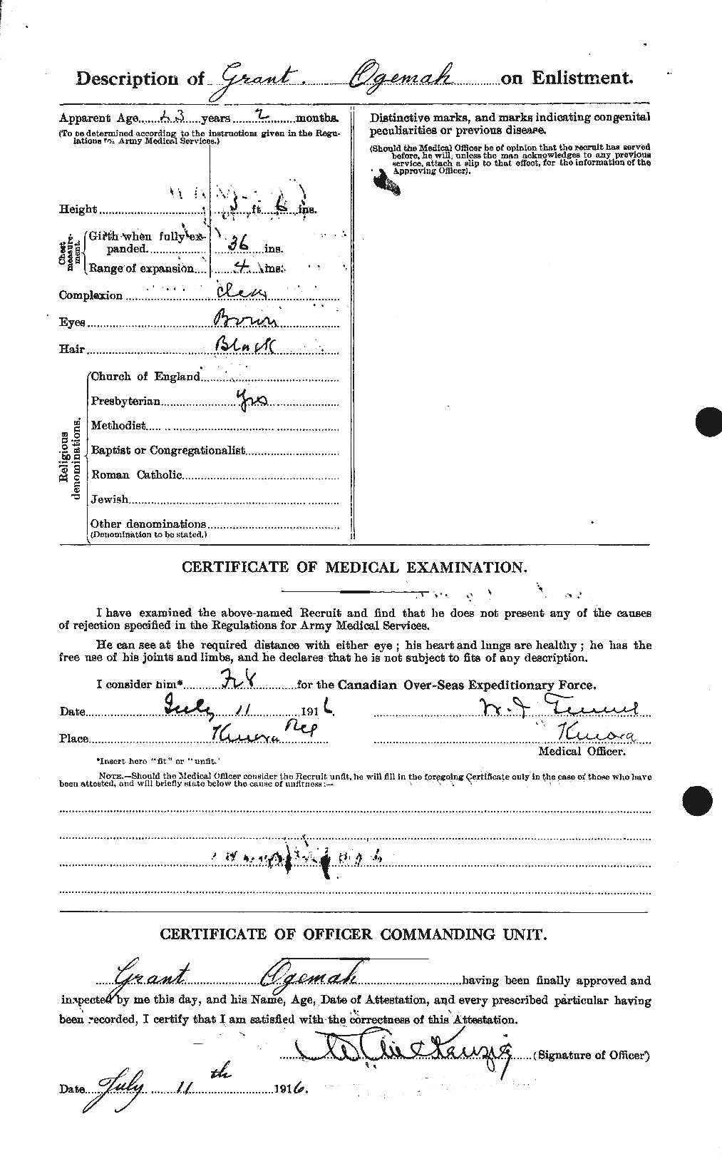Personnel Records of the First World War - CEF 558469b