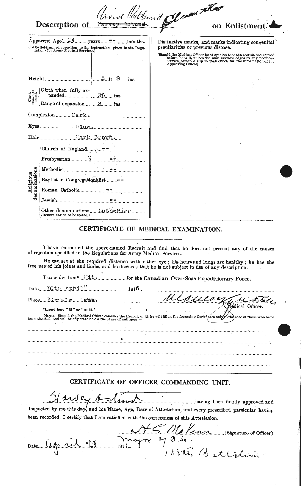 Personnel Records of the First World War - CEF 560235b