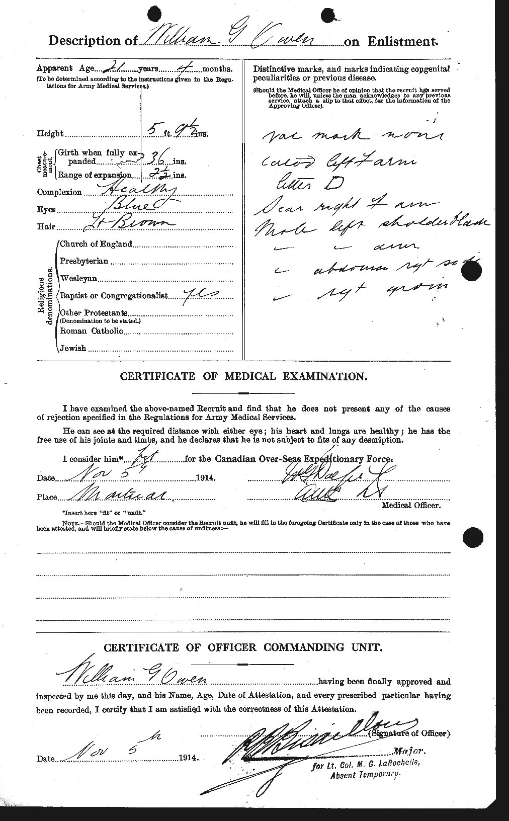Personnel Records of the First World War - CEF 561406b