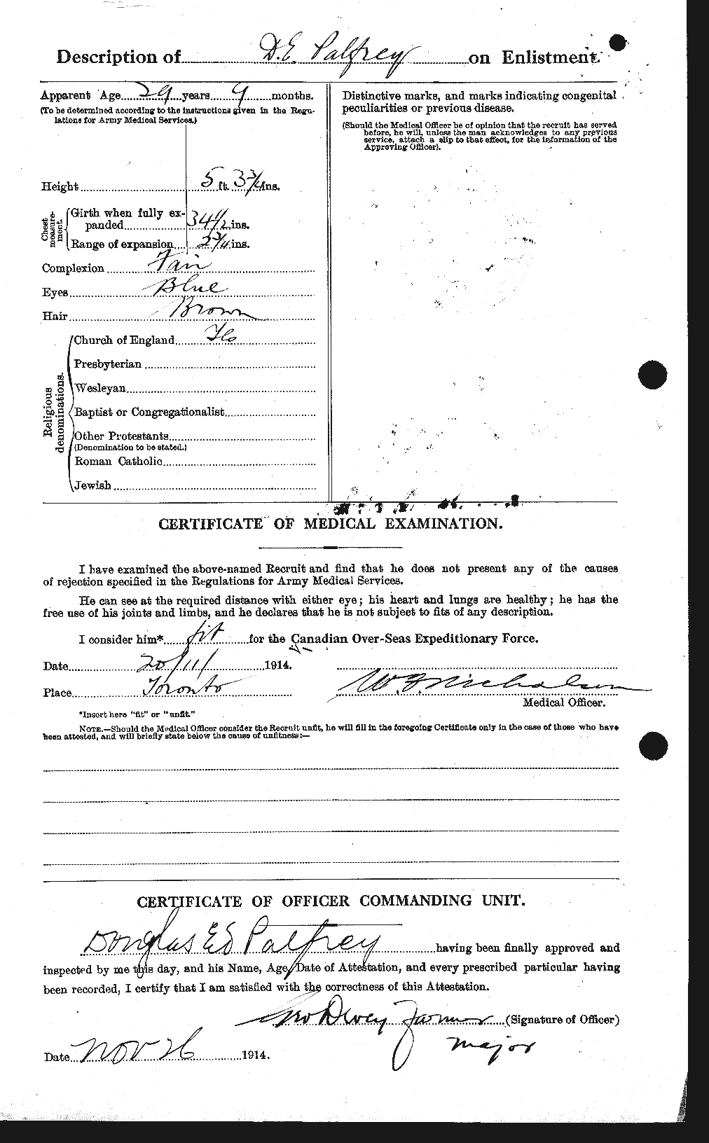Personnel Records of the First World War - CEF 562628b