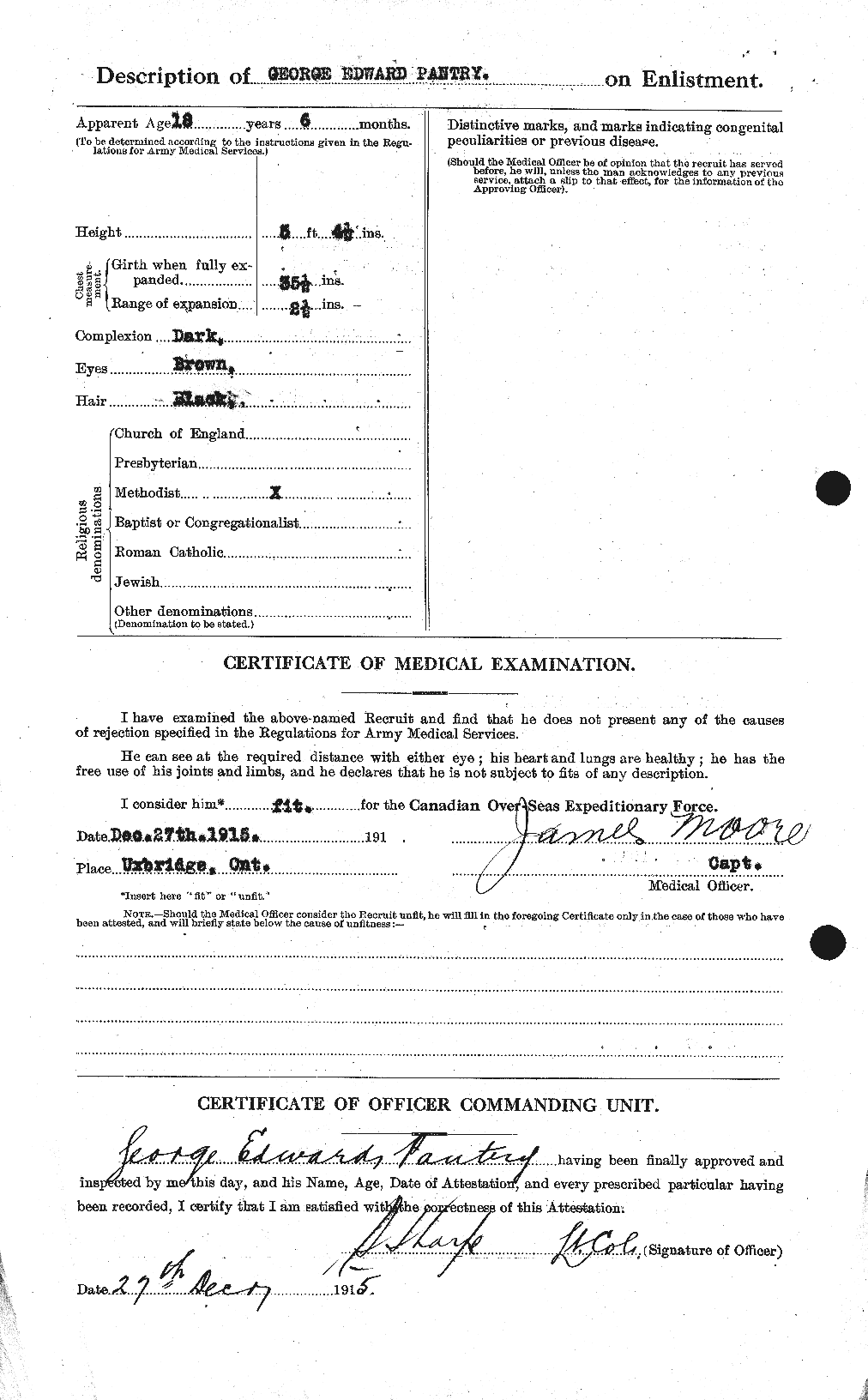 Personnel Records of the First World War - CEF 563455b