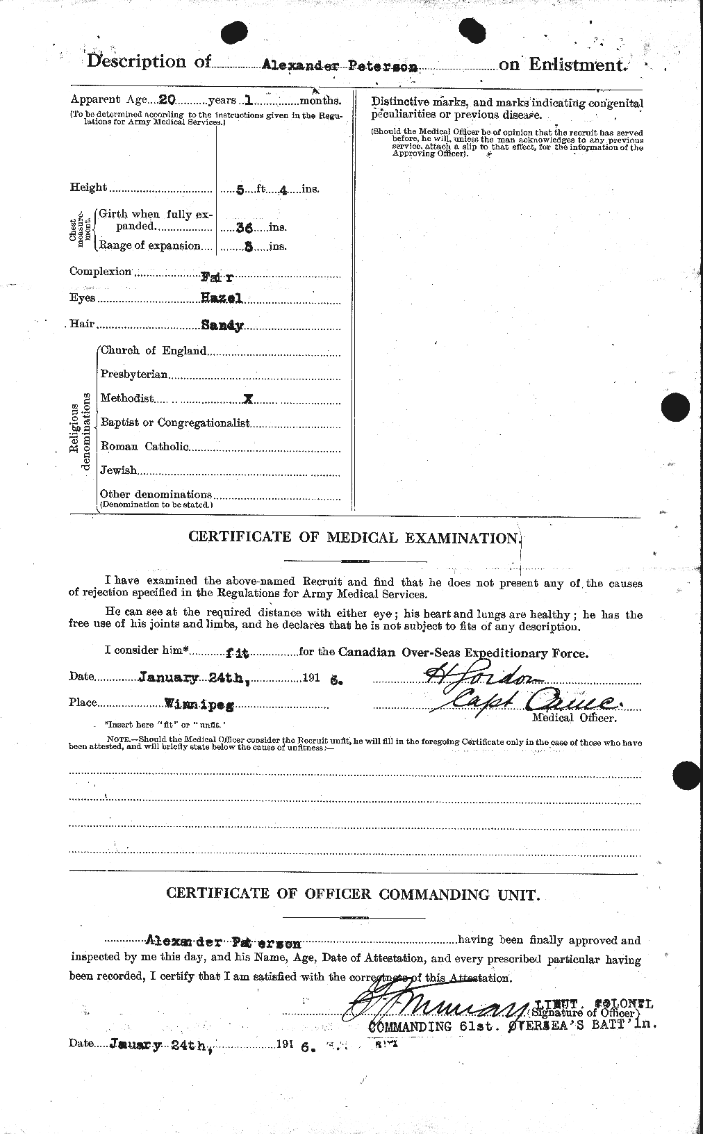 Personnel Records of the First World War - CEF 567511b