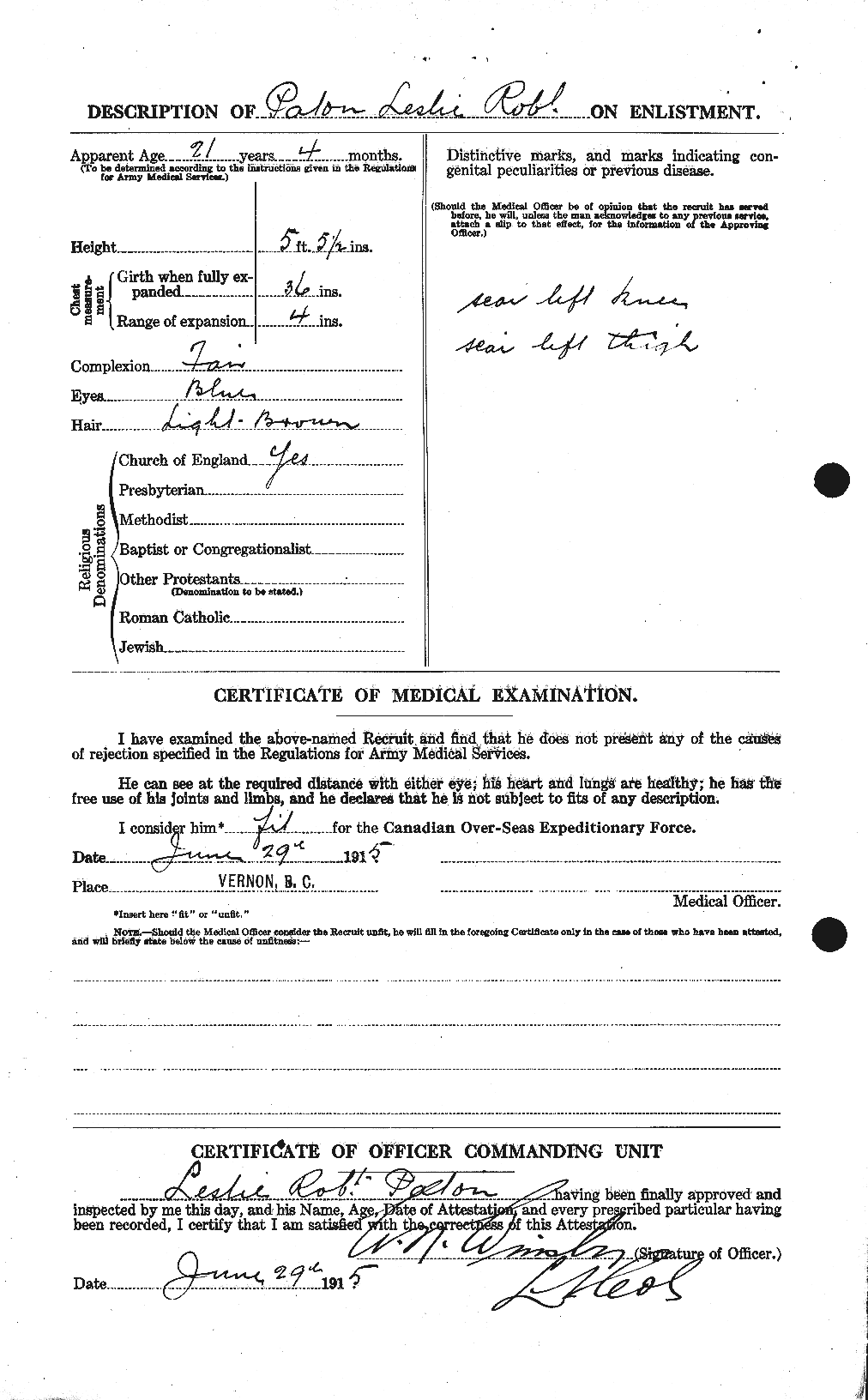 Personnel Records of the First World War - CEF 567940b