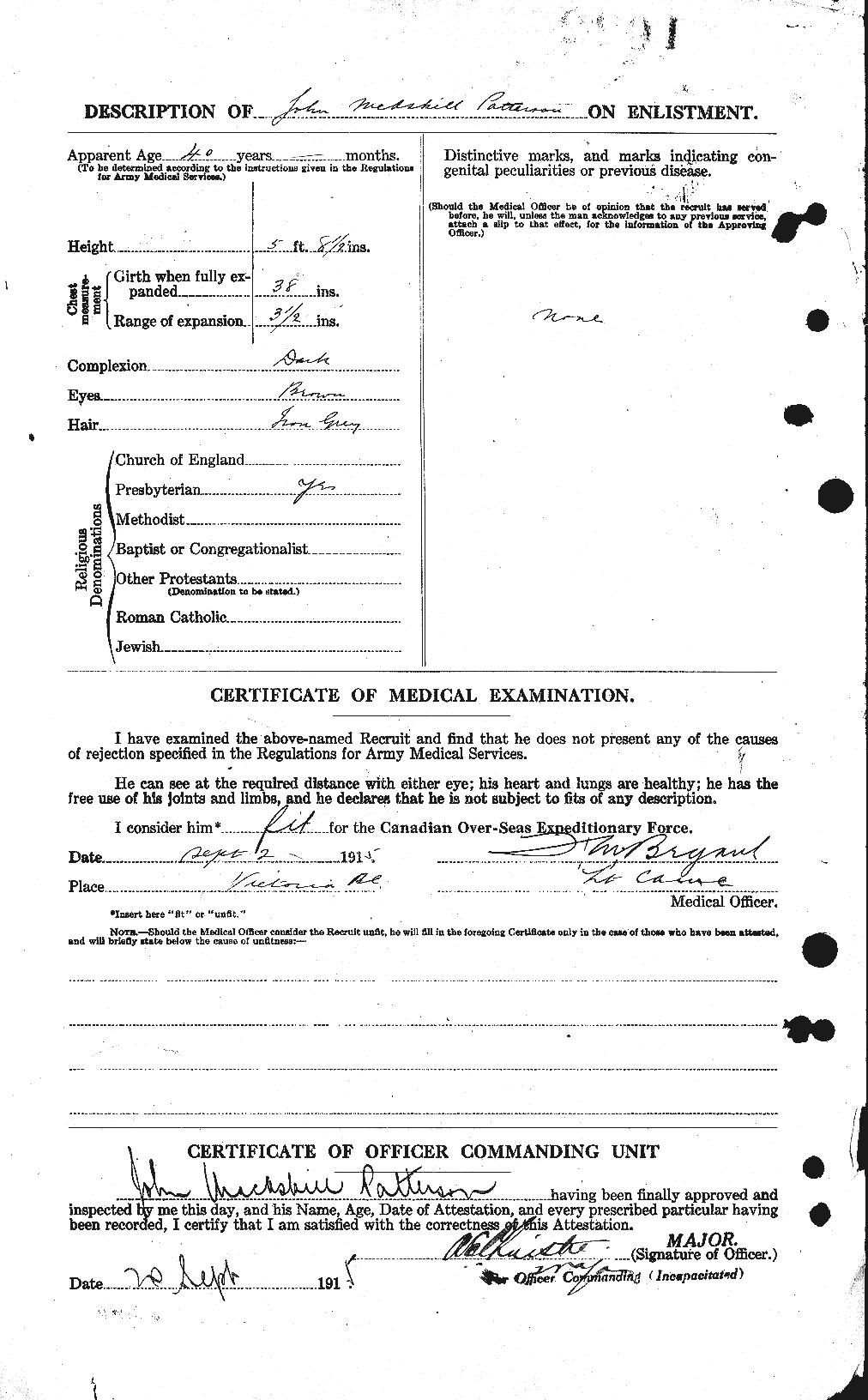 Personnel Records of the First World War - CEF 568605b