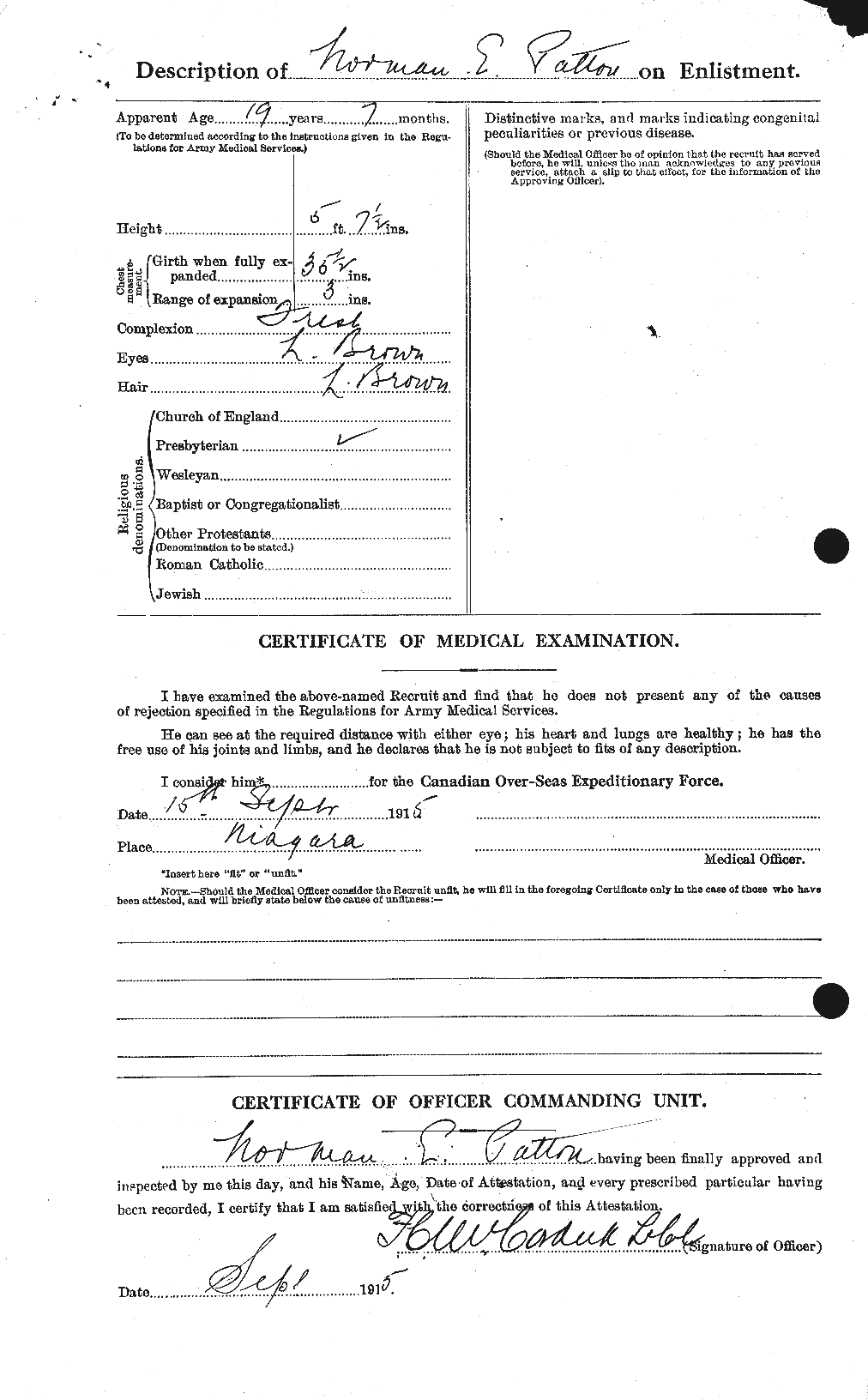 Personnel Records of the First World War - CEF 569059b