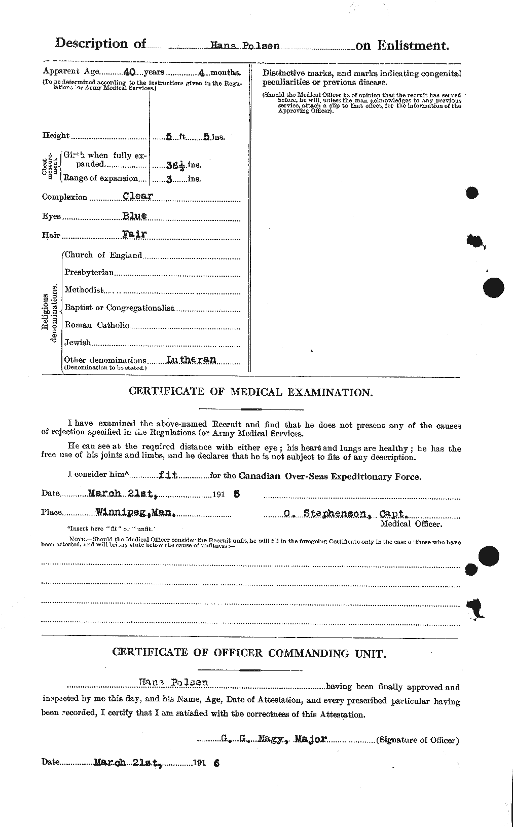 Personnel Records of the First World War - CEF 569522b