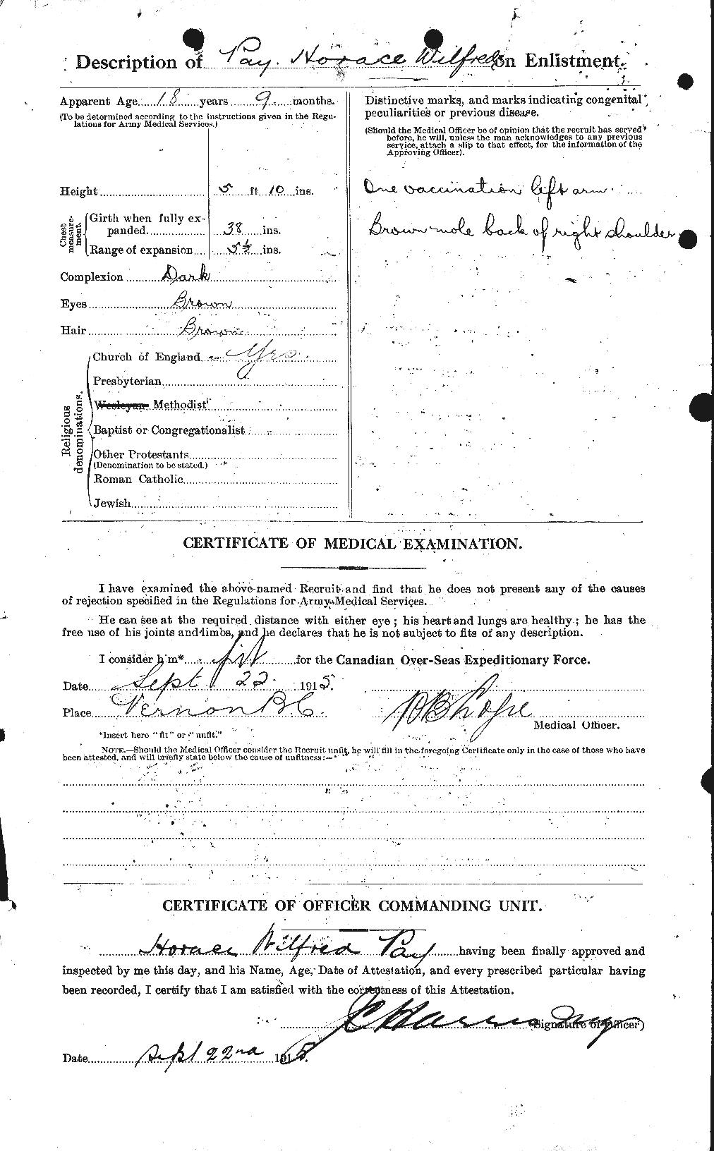 Personnel Records of the First World War - CEF 569703b