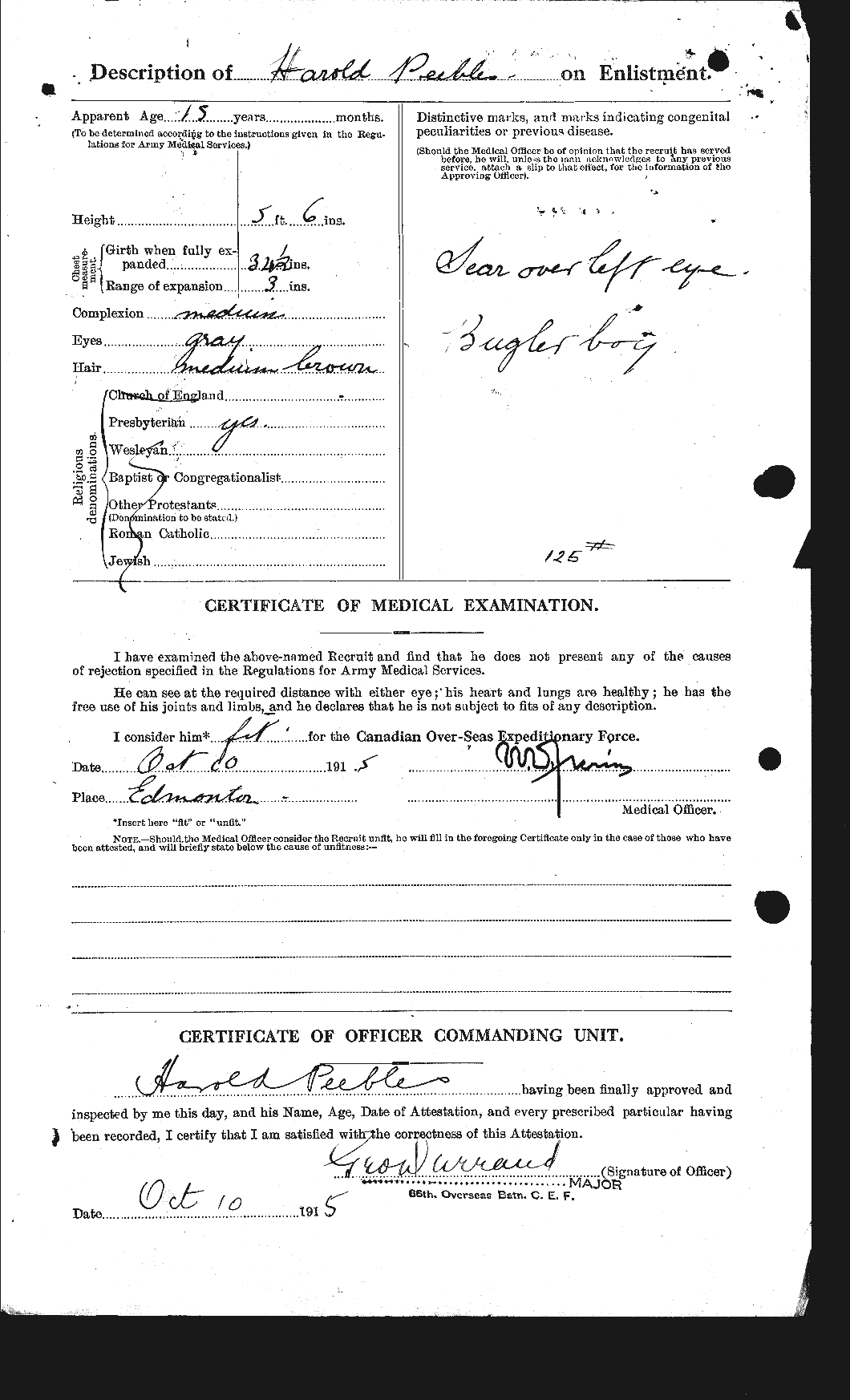 Personnel Records of the First World War - CEF 571783b