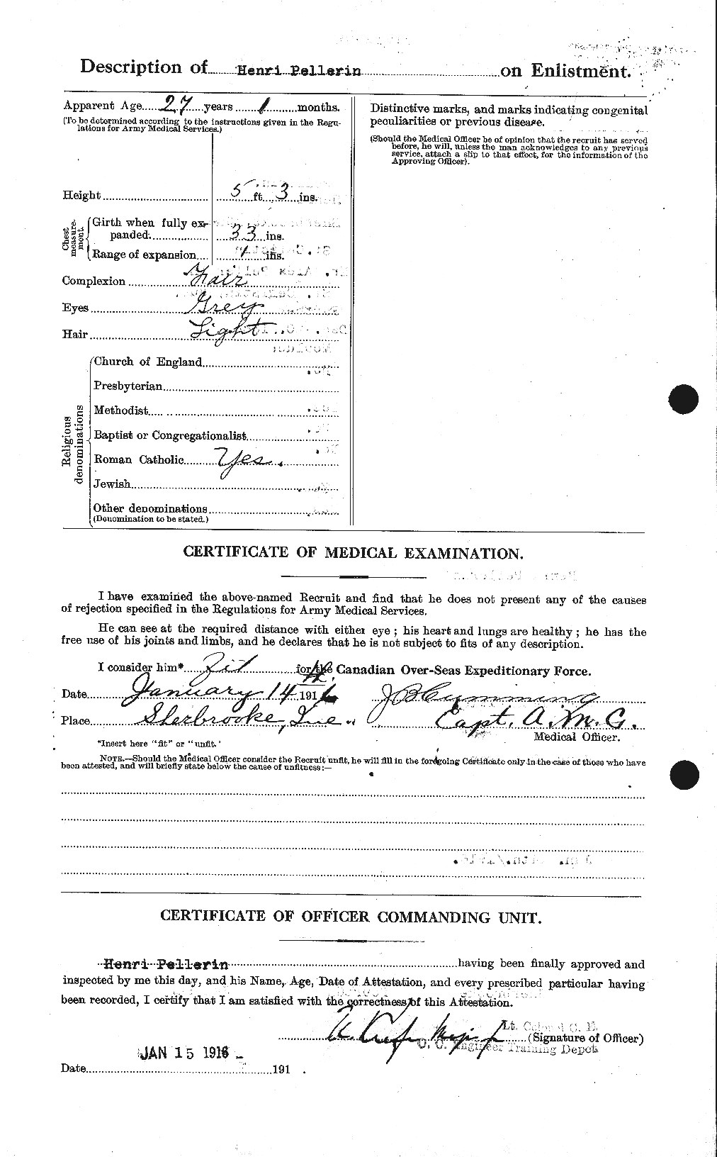 Personnel Records of the First World War - CEF 572251b