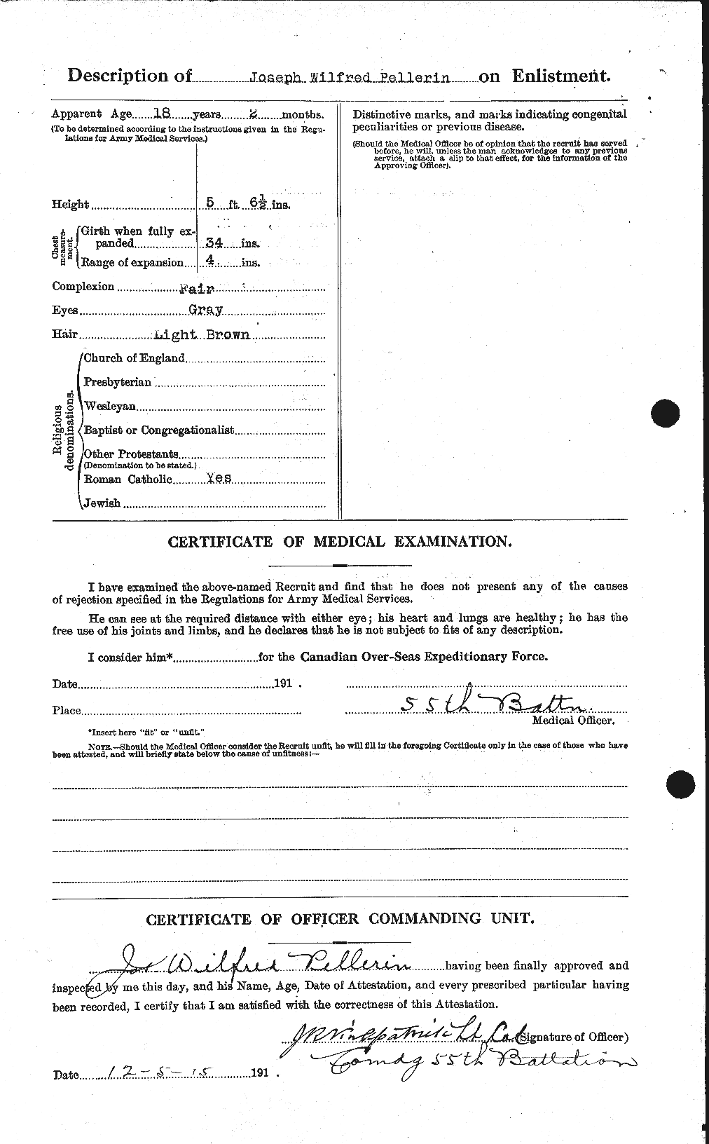 Personnel Records of the First World War - CEF 572259b
