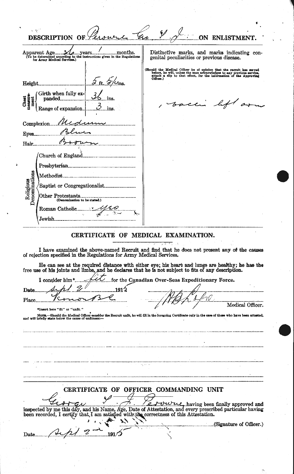 Personnel Records of the First World War - CEF 574194b