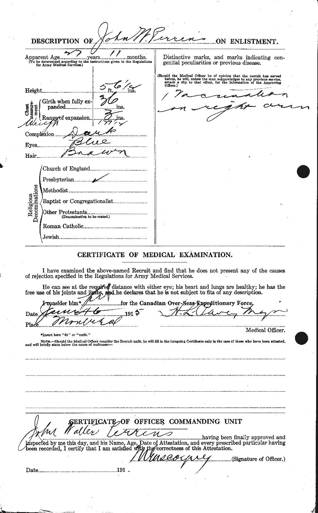 Personnel Records of the First World War - CEF 574468b
