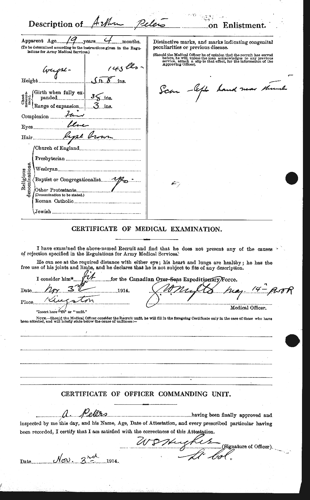 Personnel Records of the First World War - CEF 575352b