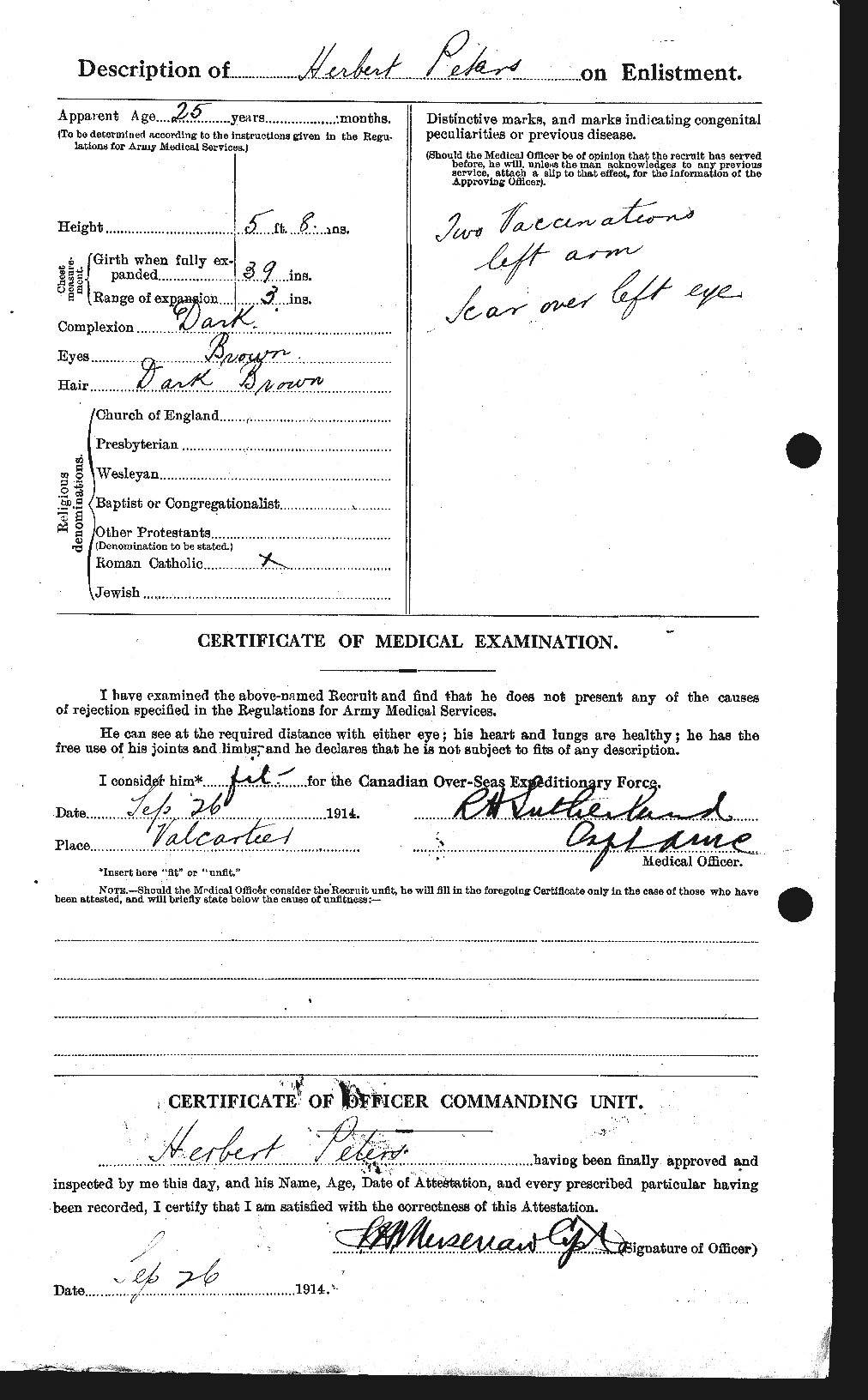 Personnel Records of the First World War - CEF 575498b