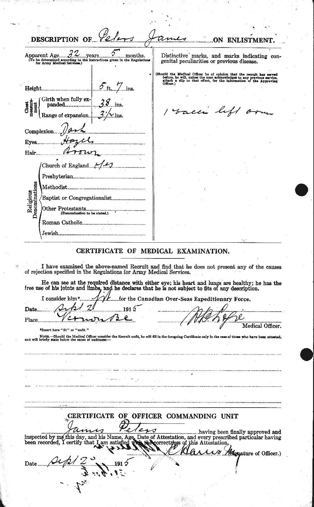 Personnel Records of the First World War - CEF 575524b