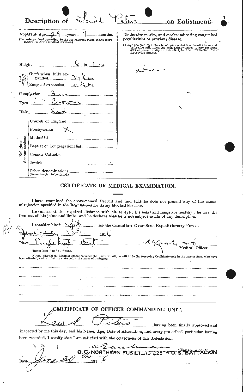 Personnel Records of the First World War - CEF 575578b