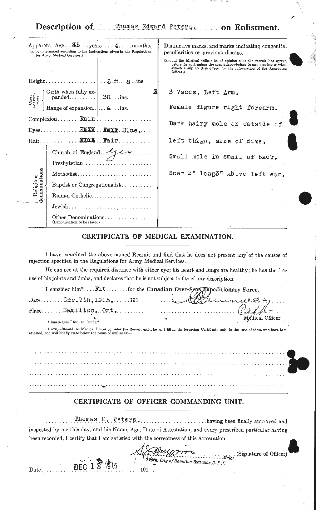Personnel Records of the First World War - CEF 575628b