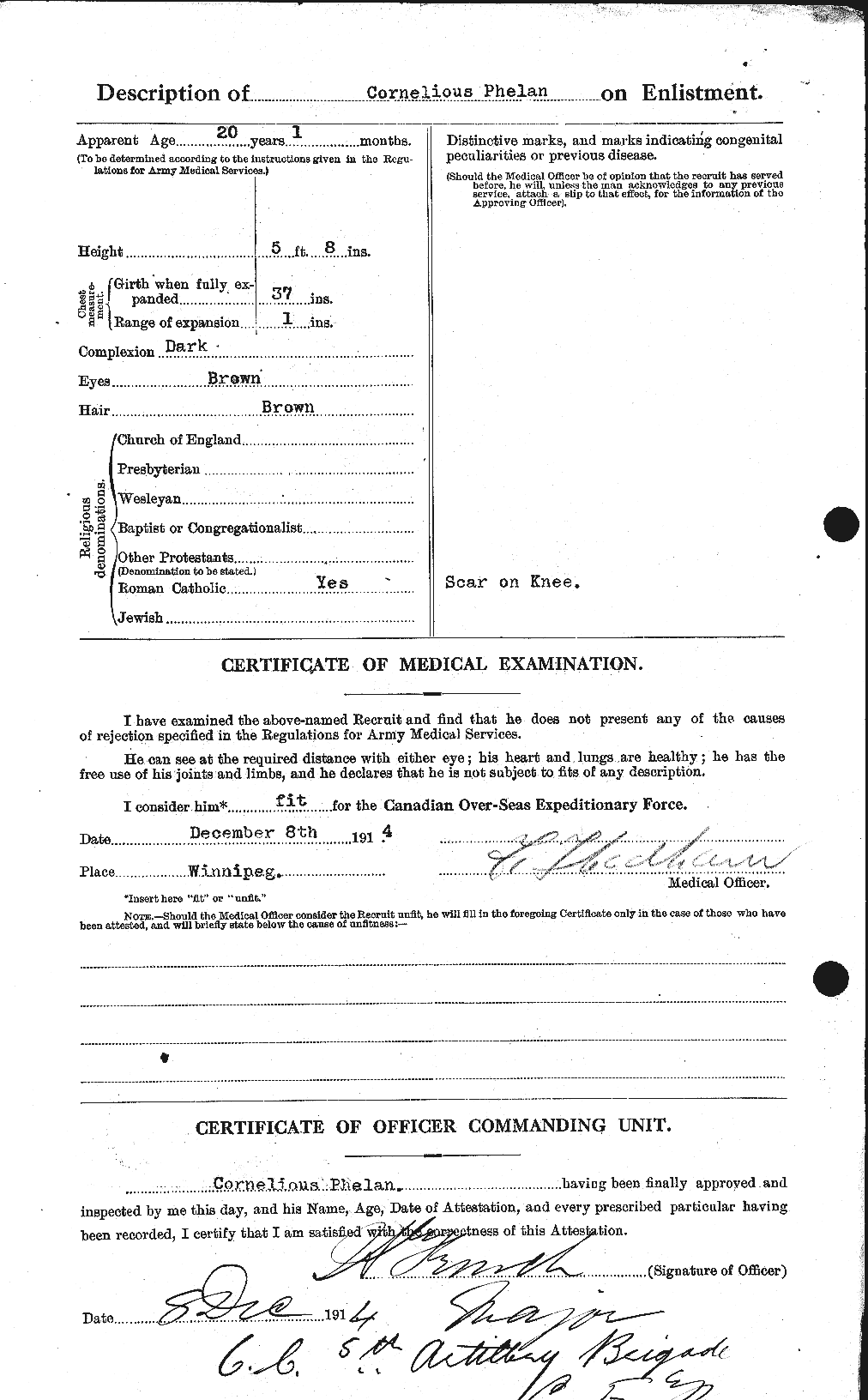 Personnel Records of the First World War - CEF 576940b