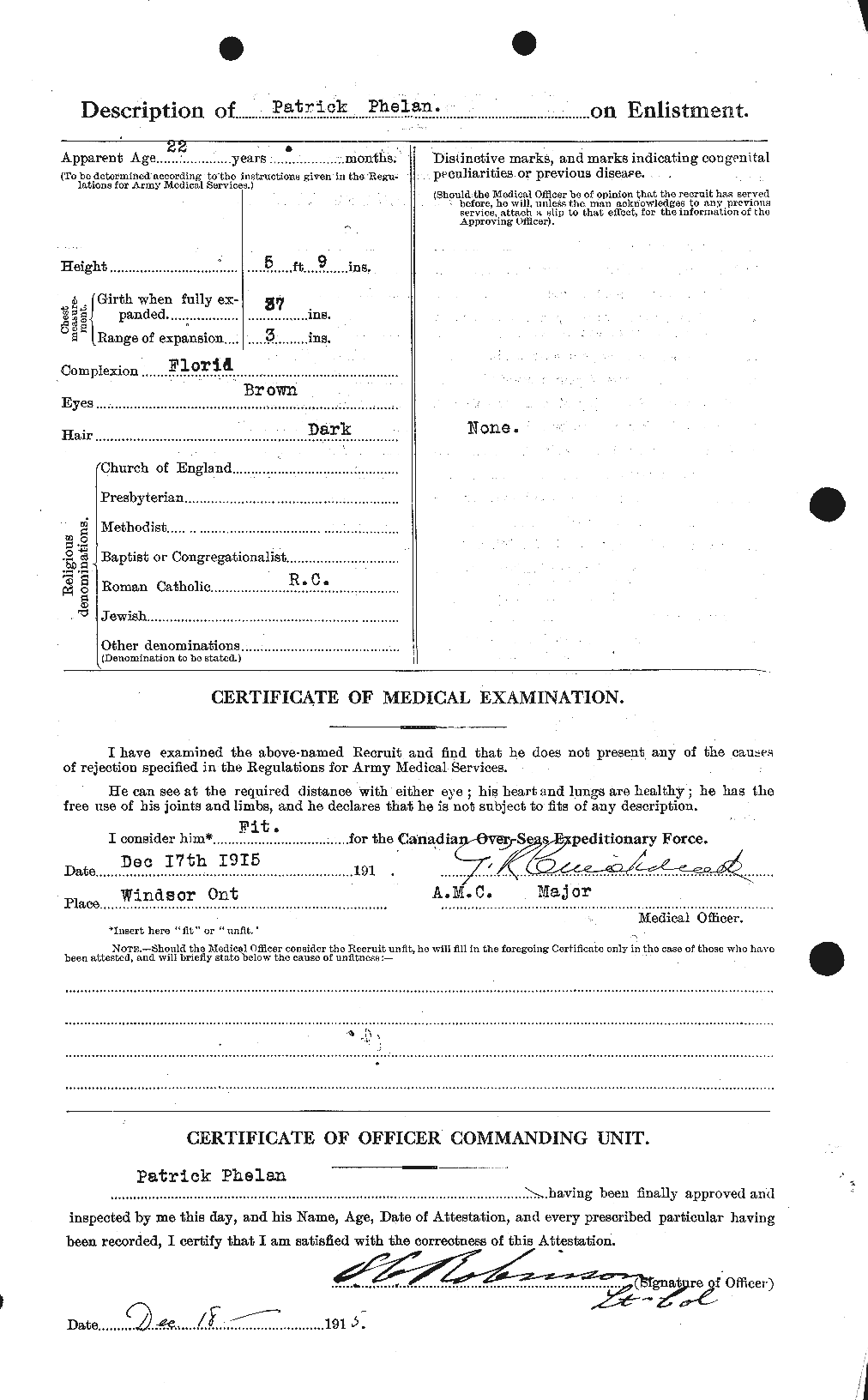 Personnel Records of the First World War - CEF 576962b